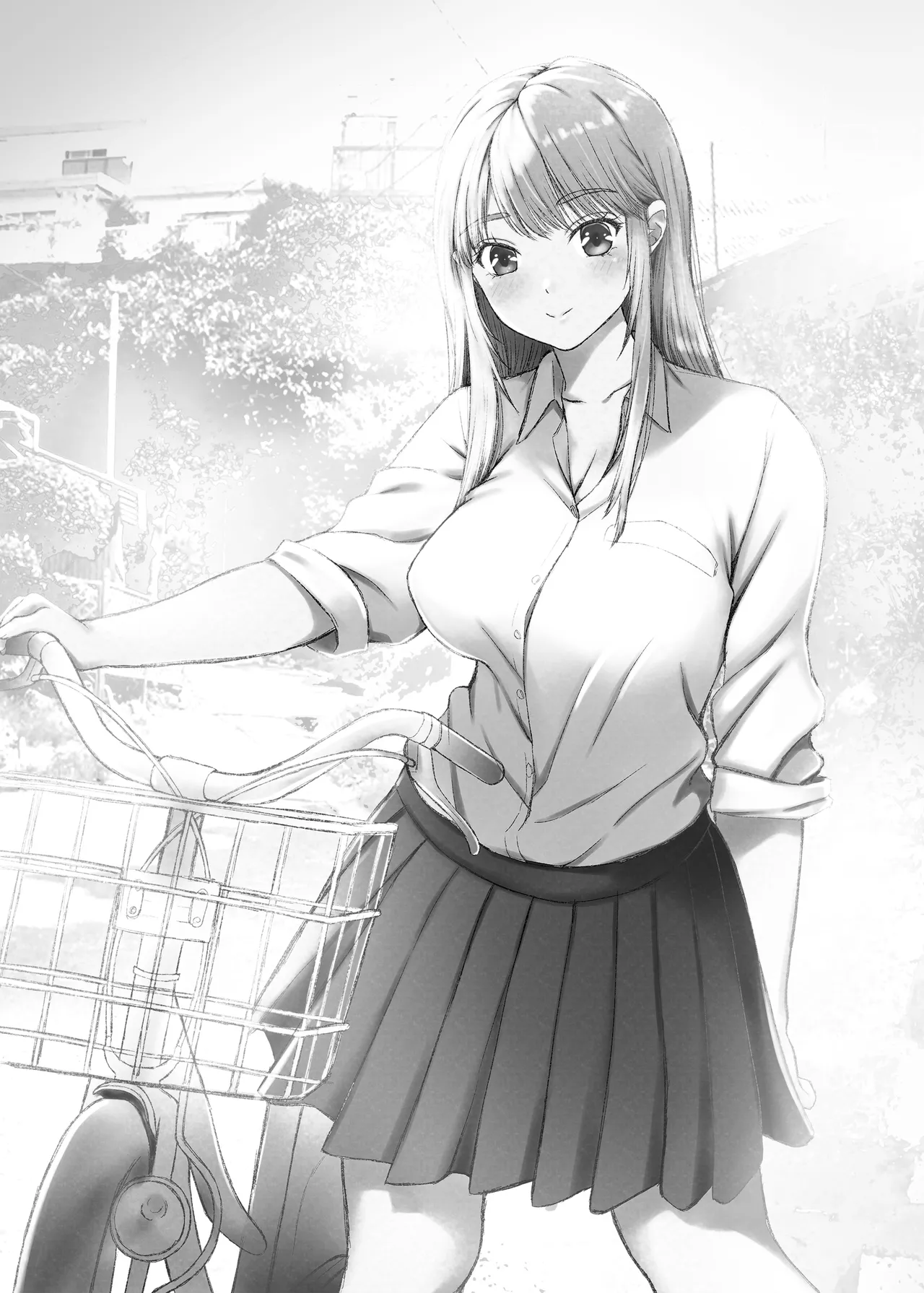 [Sonna no ato no Matsuri janai desuka (Morino.)] Kotori-chan no Sainan no Matome  Kyonyuu J-kei, Tsuugaku Soku Rinkan. [Textless+Sample] Bildnummer 11