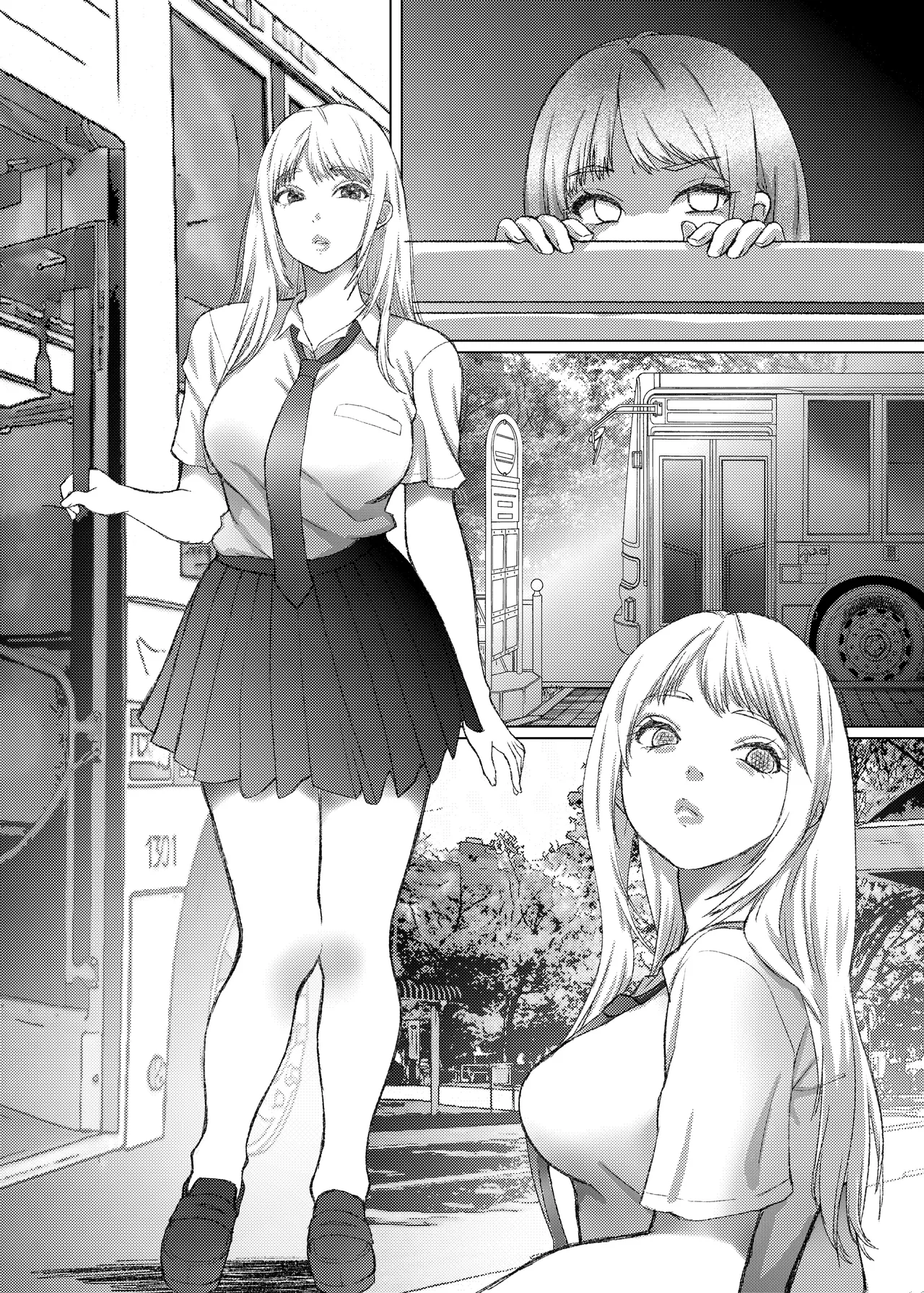 [Sonna no ato no Matsuri janai desuka (Morino.)] Kotori-chan no Sainan no Matome  Kyonyuu J-kei, Tsuugaku Soku Rinkan. [Textless+Sample] Bildnummer 21