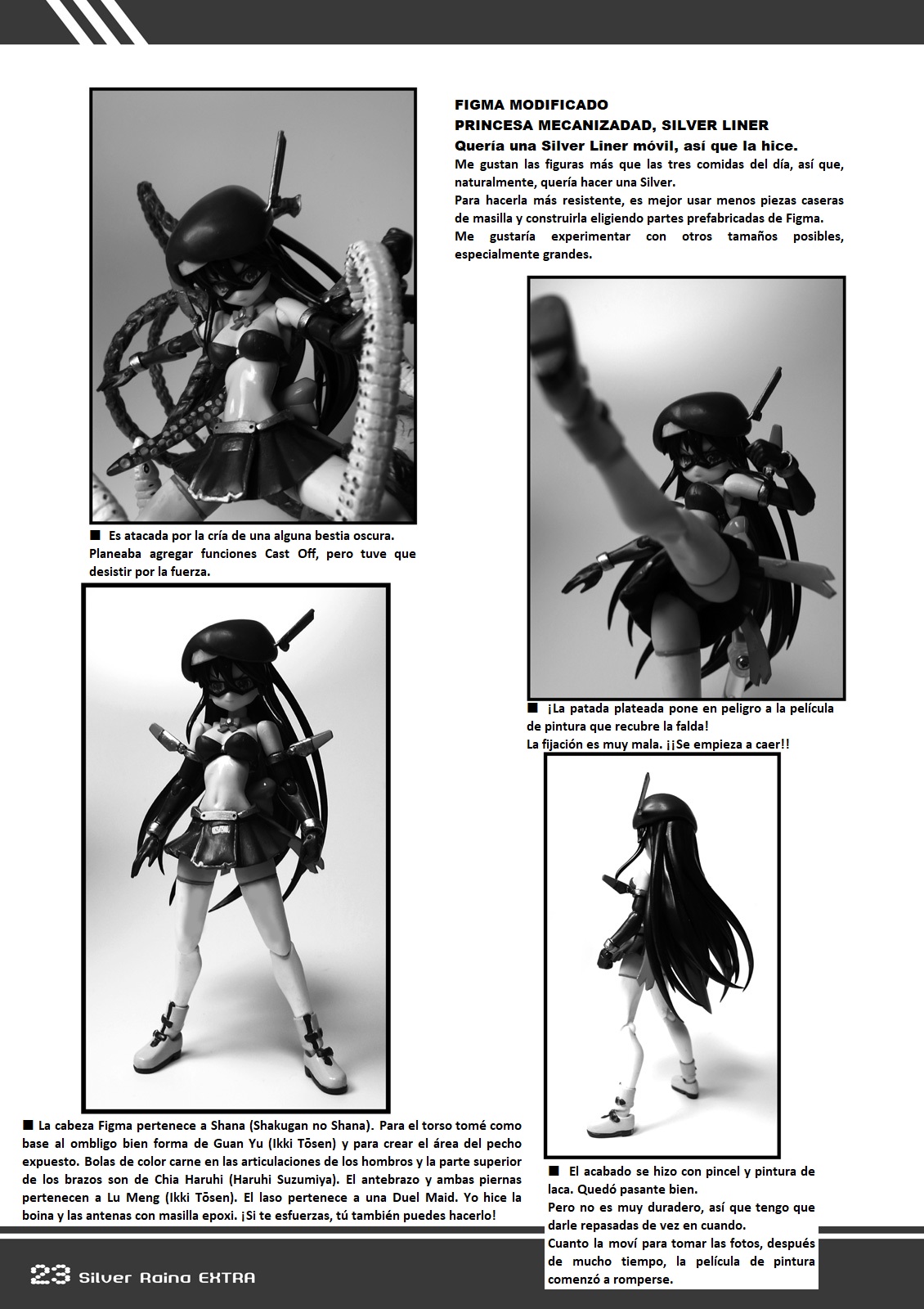 (C77) [Visual Biscuits (Tokihama Jirou)] Kagaku Touki Silver Raina Extra [Spanish] image number 22