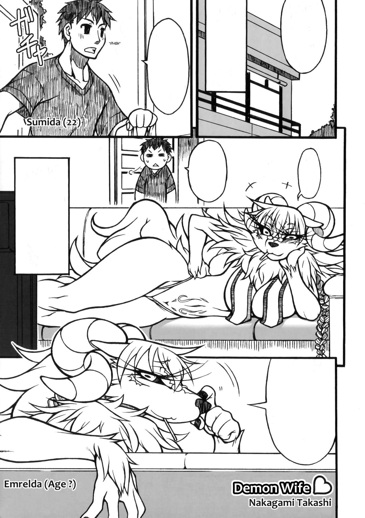 [Nakagami Takashi] Living with the Devil [Textless] [Decensored] image number 1