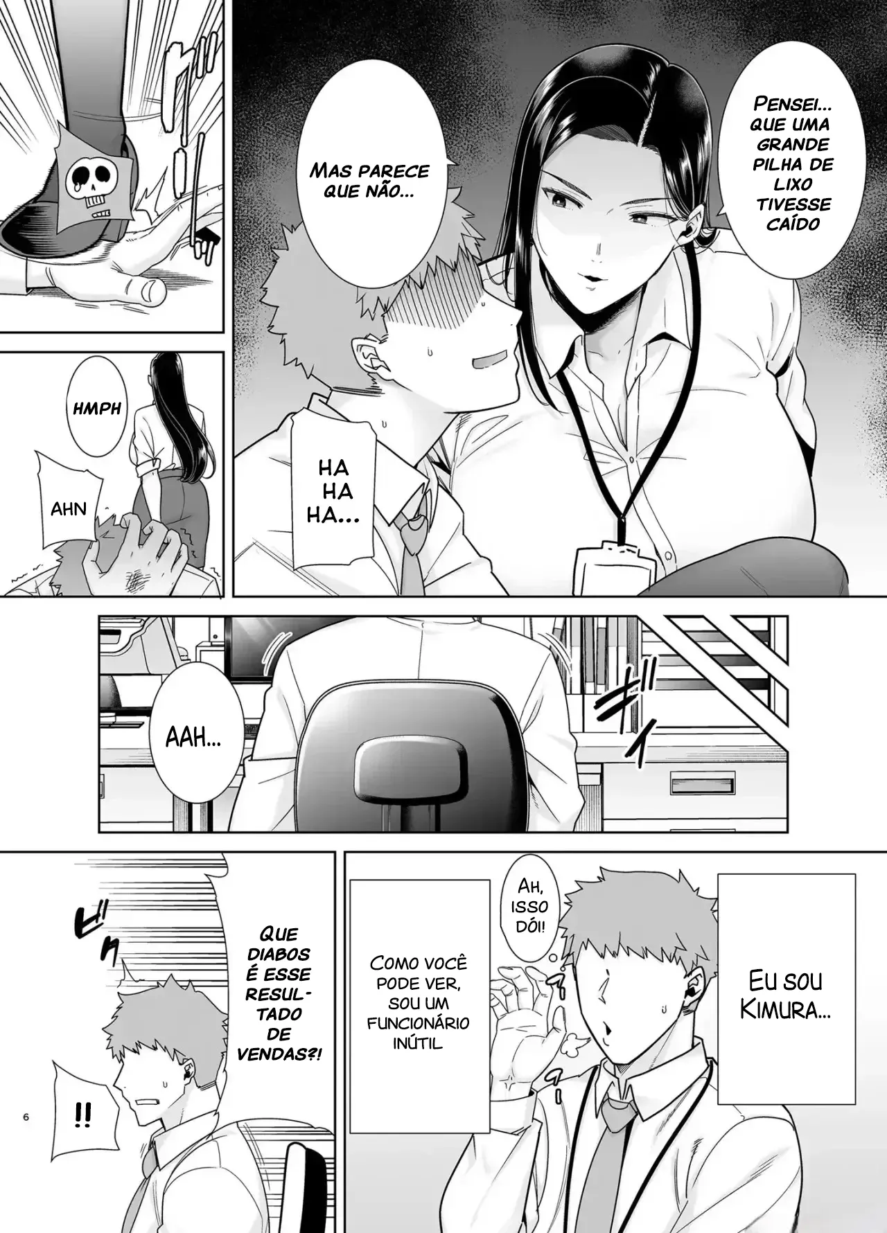 An Abusive Boss Who Exploit Her Employee 1 [Portugese] [Uncensored] 6eme image