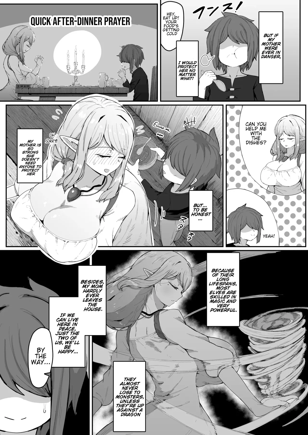 [Muru no Honbako] Impregnating my elf mother. [English] [Waterkujo] Bildnummer 10