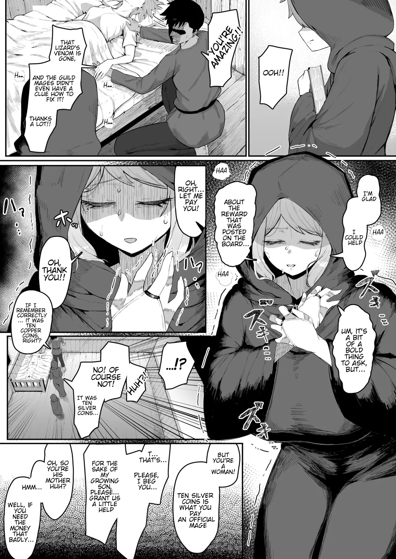 [Muru no Honbako] Impregnating my elf mother. [English] [Waterkujo] Bildnummer 15