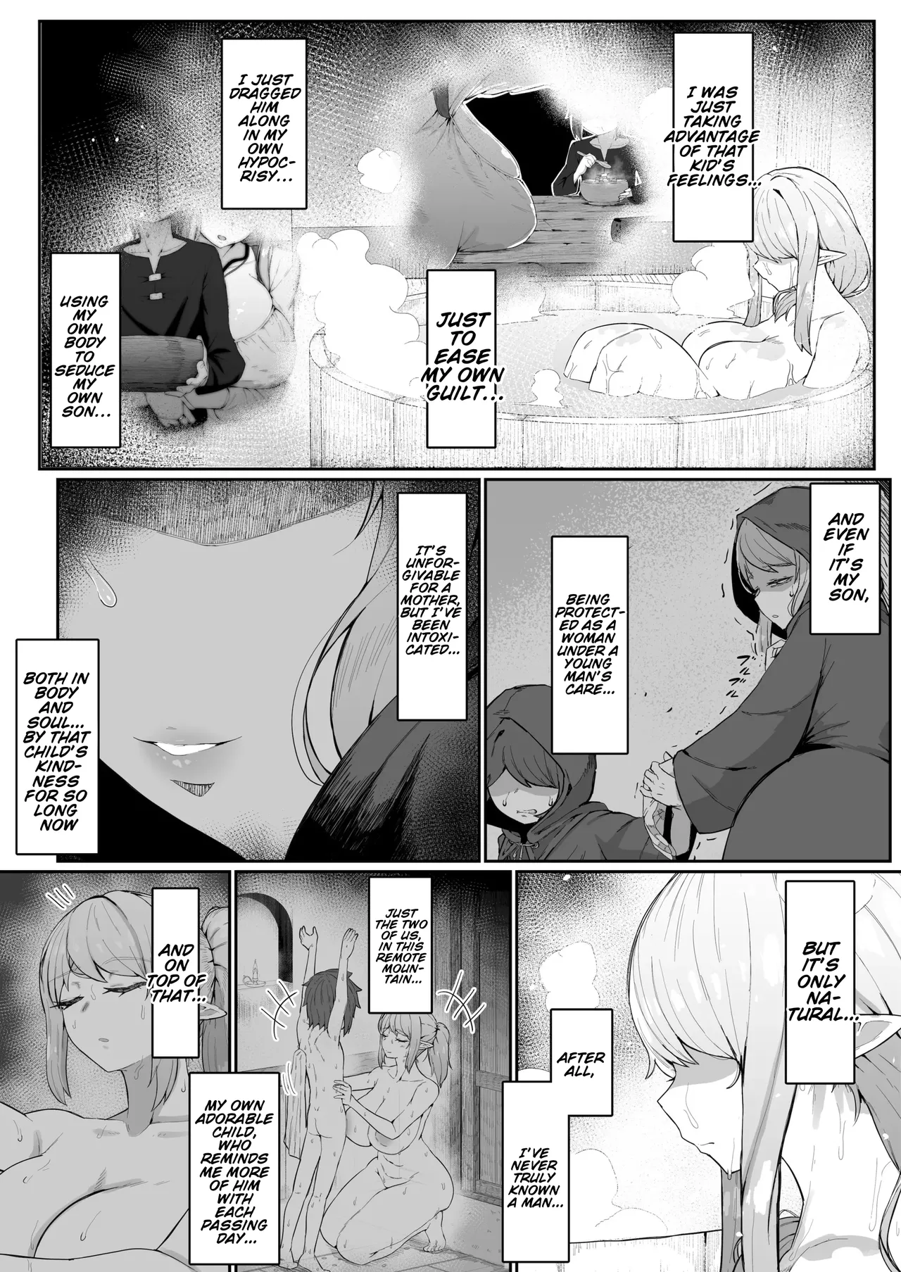 [Muru no Honbako] Impregnating my elf mother. [English] [Waterkujo] Bildnummer 30