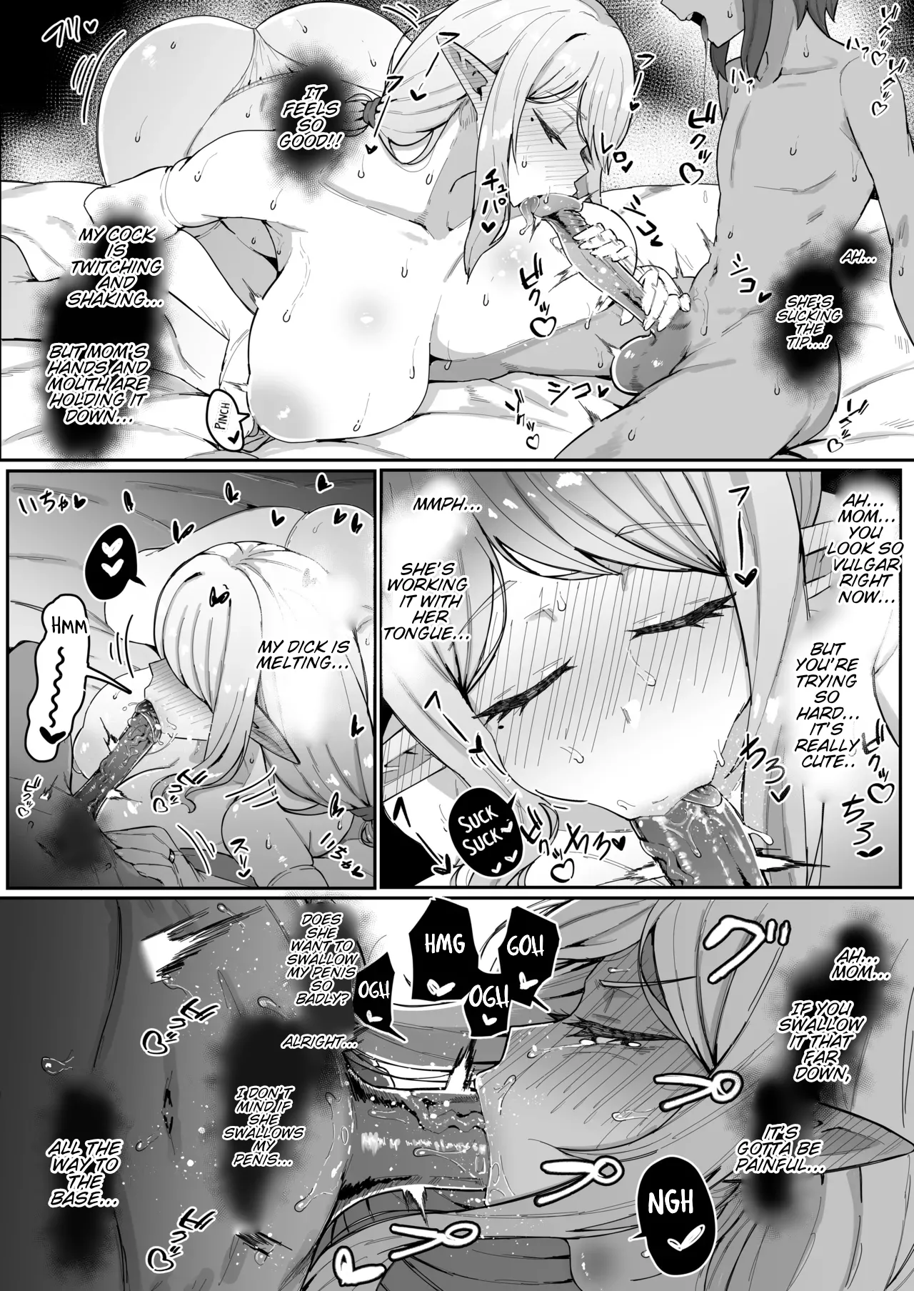[Muru no Honbako] Impregnating my elf mother. [English] [Waterkujo] Bildnummer 57