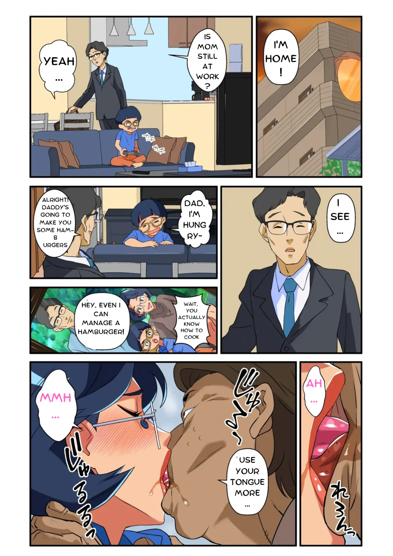 Tsuma No Bakunyuu Ni Muragaru Otokotachi ~Zoku Bakunyuu Tsuma Namatame Kyouko~ | Men flocking to my wife's huge breasts ~Continuation of the busty wife Kyoko Namatame~ [ENGLISH] 图片编号 11