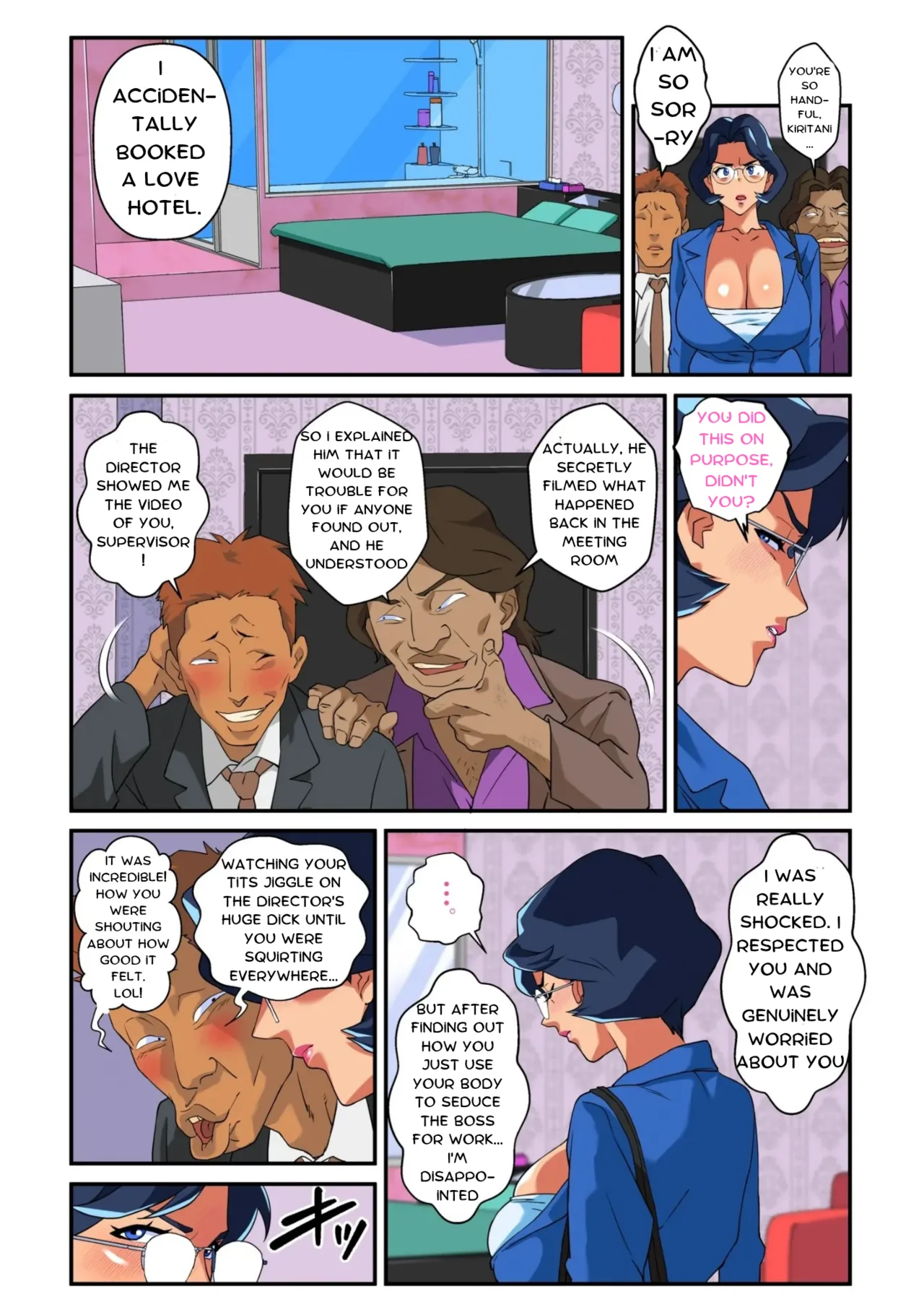 Tsuma No Bakunyuu Ni Muragaru Otokotachi ~Zoku Bakunyuu Tsuma Namatame Kyouko~ | Men flocking to my wife's huge breasts ~Continuation of the busty wife Kyoko Namatame~ [ENGLISH] 图片编号 22