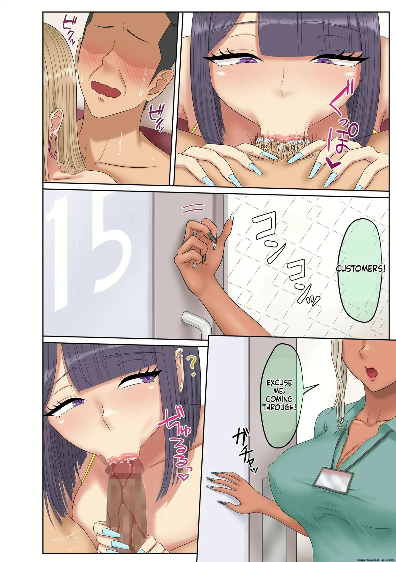 [MTL] [Zarameccho] Gal Katsu - A Story About Being Extorted by Gals and Ending Up in a Harem numero di immagine  84