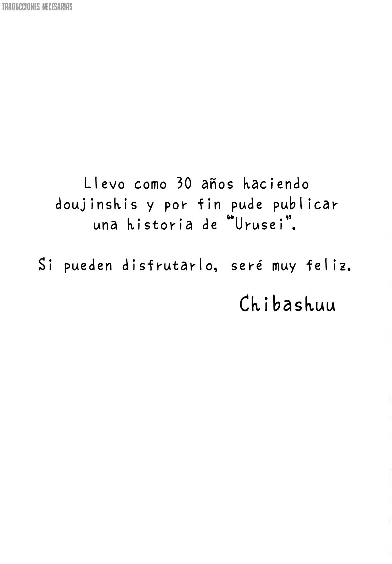 (C100) [Circle OUTER WORLD (Chibashuu)] Menyouna Yatsura (Urusei Yatsura) [Español] [Traducciones necesarias] 2eme image