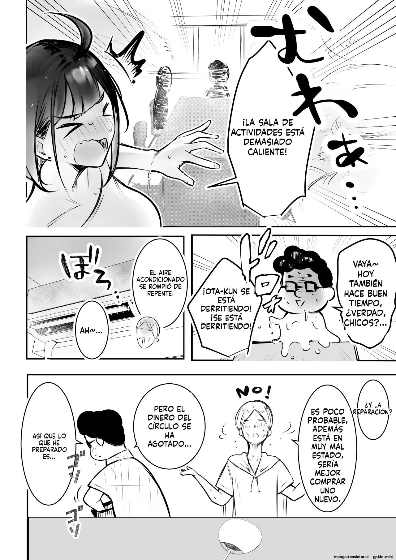 [Akireru Shoujo (Akire)][ESPAÑOL] Hosoi-kun no Kanojo, Netorase OK datte yo 2 изображение № 8