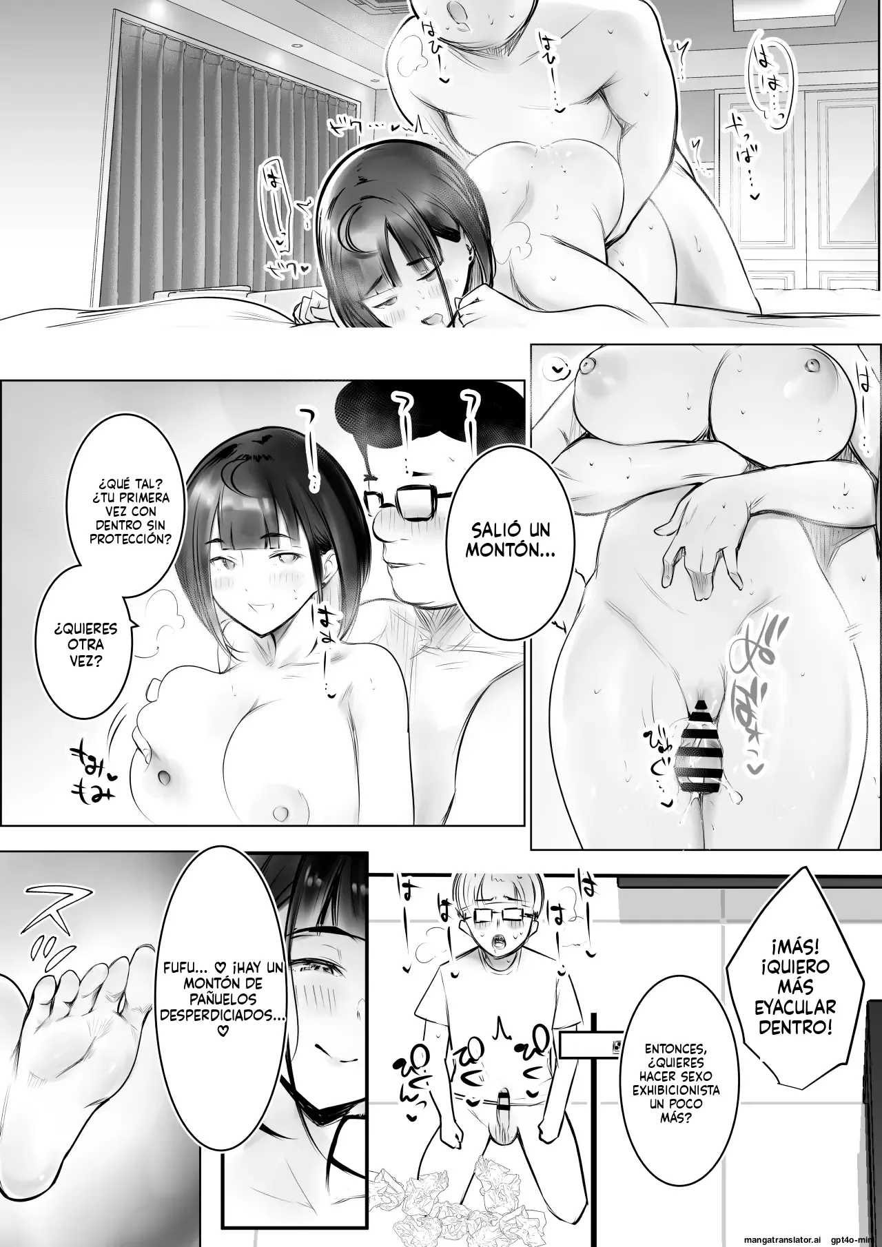 [Akireru Shoujo (Akire)][ESPAÑOL] Hosoi-kun no Kanojo, Netorase OK datte yo 2 изображение № 42