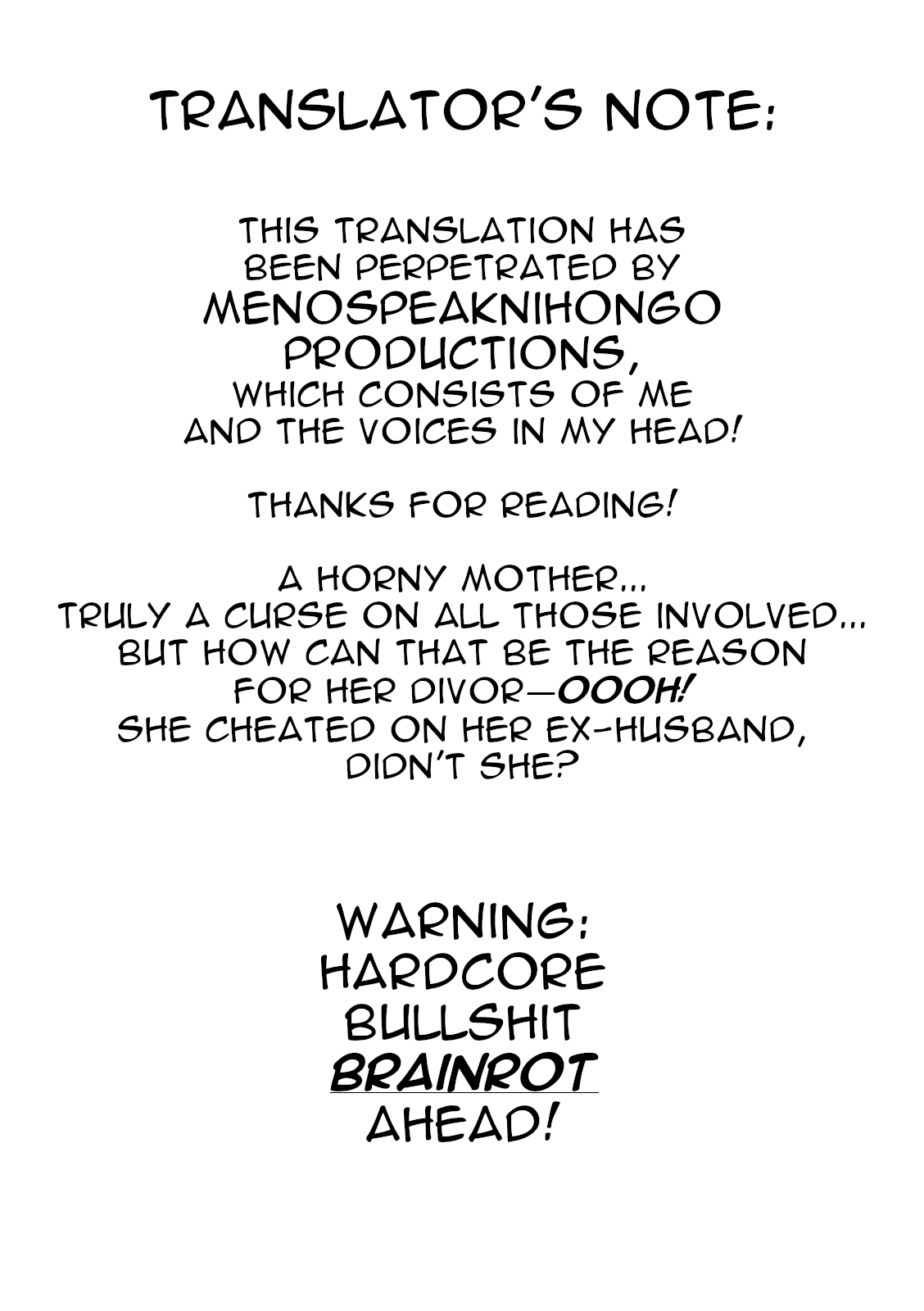 [AKYS Honpo] Ijou na Seiyoku ni Nayamu Haha ni... | For my Mother, who is Burdened with an Extraordinary Sex Drive… [English] [menospeaknihongo] 26eme image