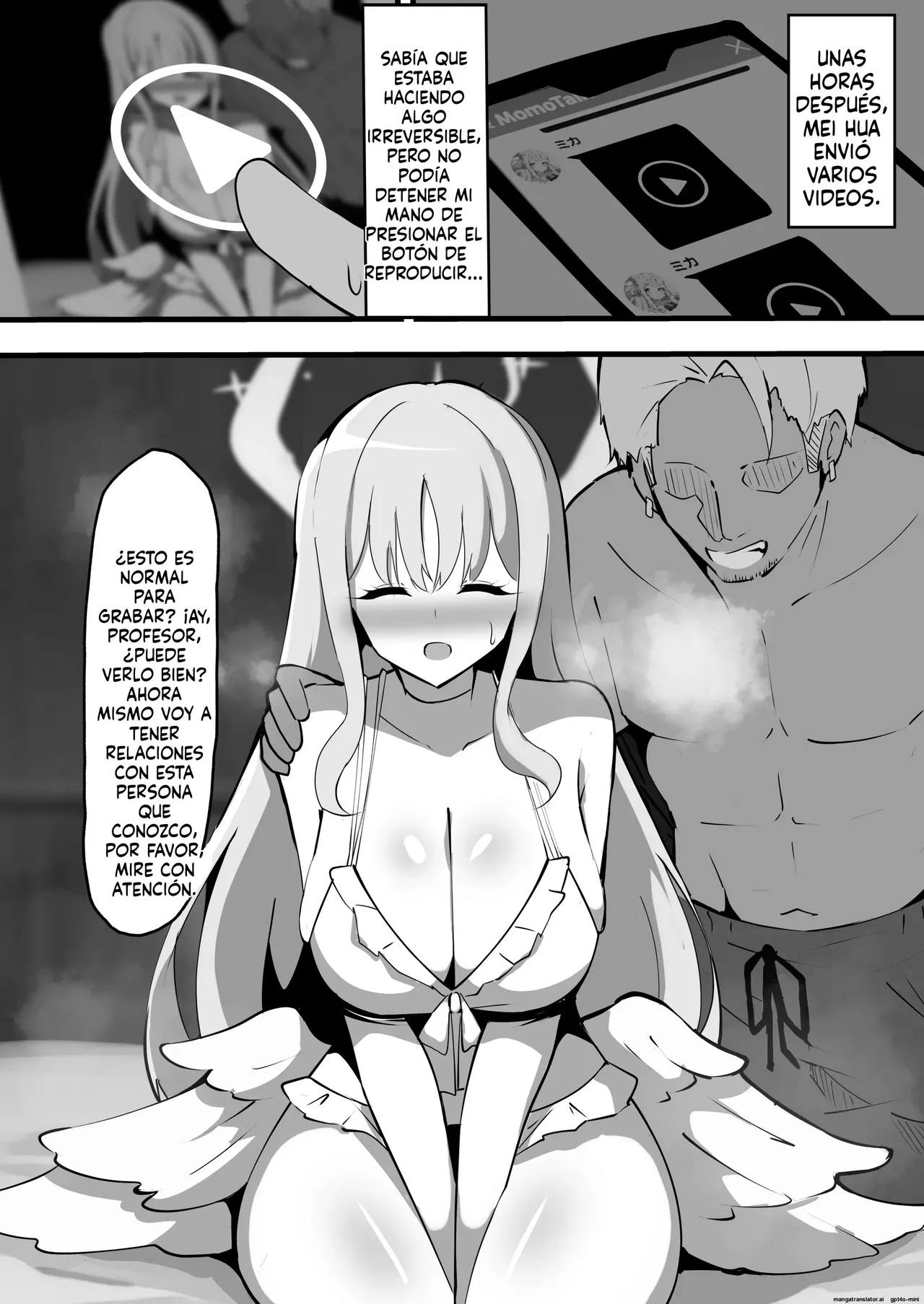 [Coconut Milk (Ciel)] Misono Mika ni Netorase Play Onegai Shitemita (Blue Archive) [Spanish] [Digital] Bildnummer 7