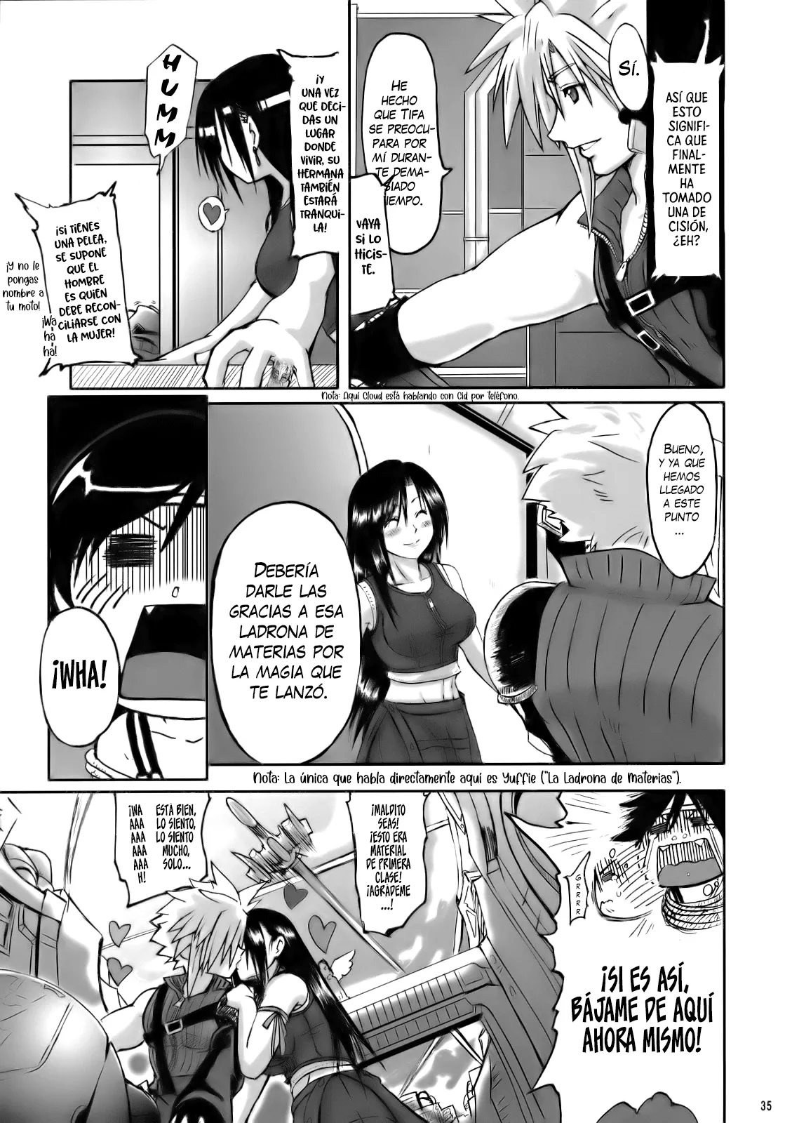 [LoveRevo (Waguchi Shouka)] Amor Amor Lockhart LA (Final Fantasy VII Advent Children) (ReisZzz) [Spanish] [Hentai-Enishi] 图片编号 35