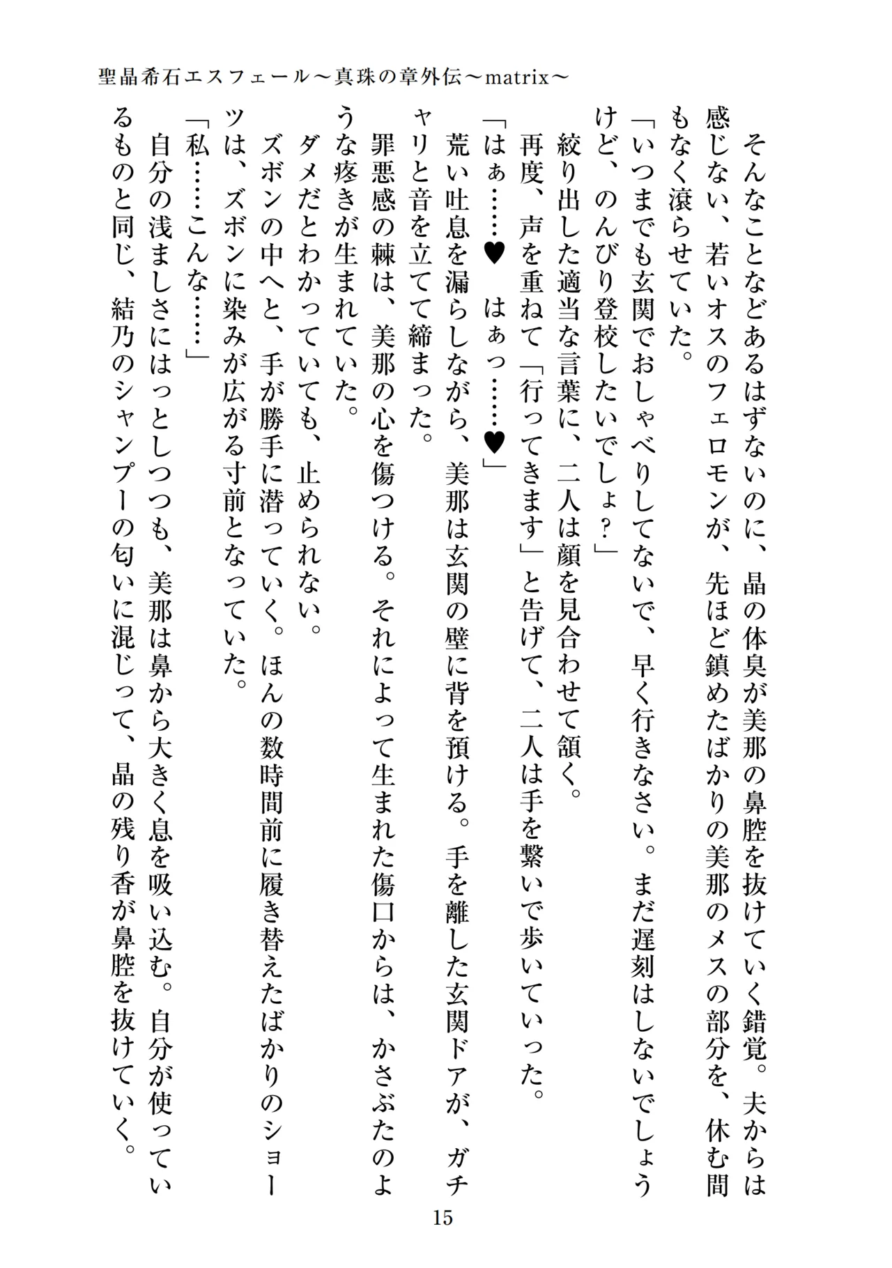 【ADU】聖晶希石エスフェール～真珠の章外伝～matrix～ 画像番号 17