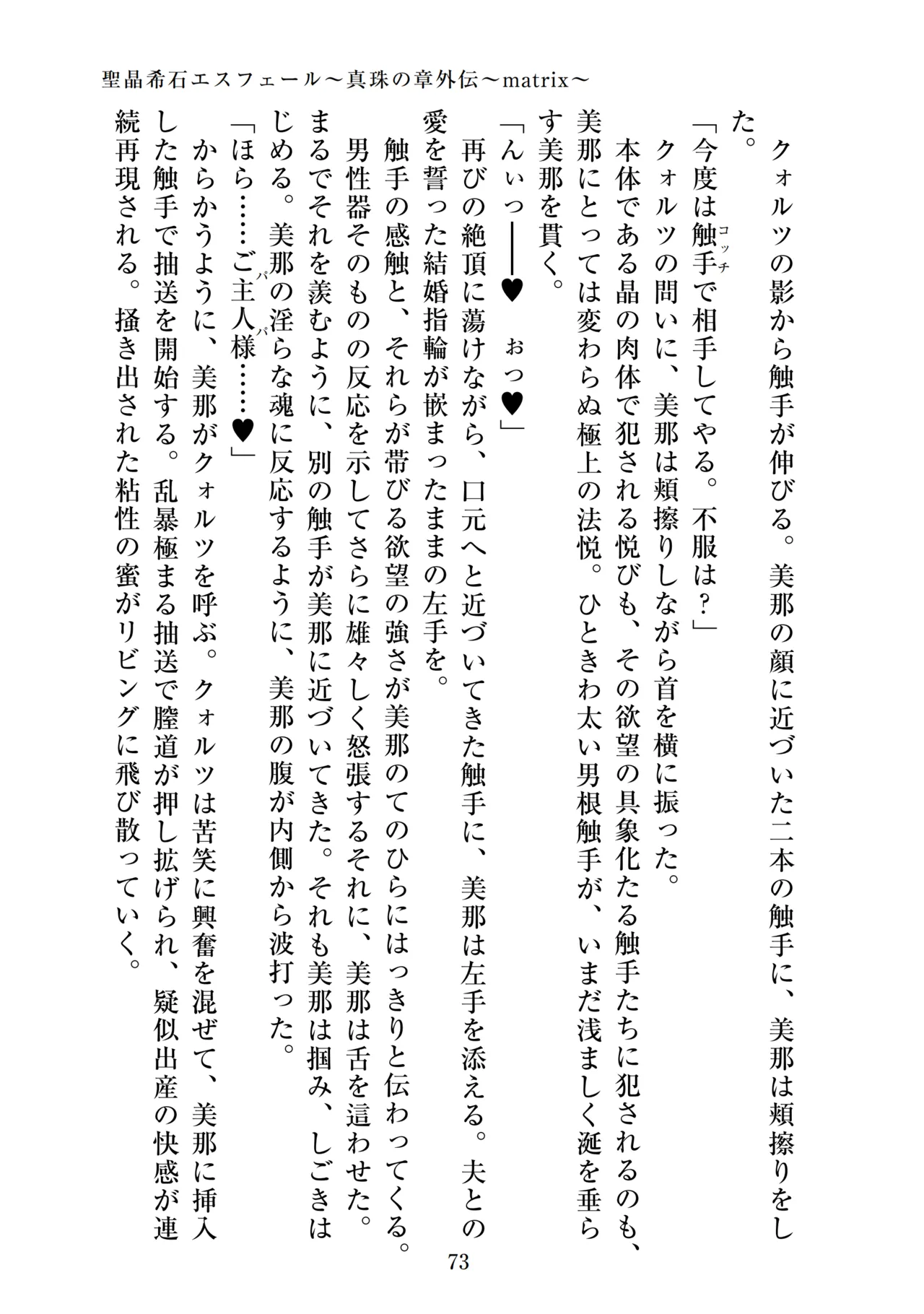 【ADU】聖晶希石エスフェール～真珠の章外伝～matrix～ 画像番号 75