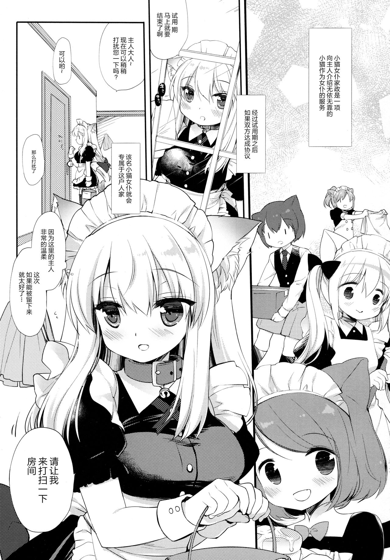 (COMITIA127) [D.N.A.Lab. (Miyasu Risa)] Koneko-chan wa Kawaretai [Chinese] [绅士仓库汉化] image number 5