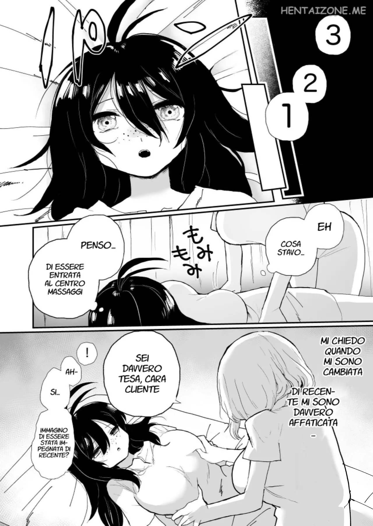 [Echiechi Kenzen Yuden (Girigiri Kenkou)] Saimin Massaji No Iinari Chikubi Mo Kuri Mo Sukikatte Sarechau Jimiko Chan | Massaggio con Ipnosi [Italian] 이미지 번호 6