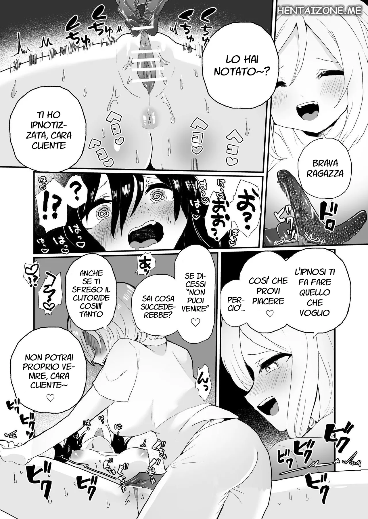 [Echiechi Kenzen Yuden (Girigiri Kenkou)] Saimin Massaji No Iinari Chikubi Mo Kuri Mo Sukikatte Sarechau Jimiko Chan | Massaggio con Ipnosi [Italian] 이미지 번호 20