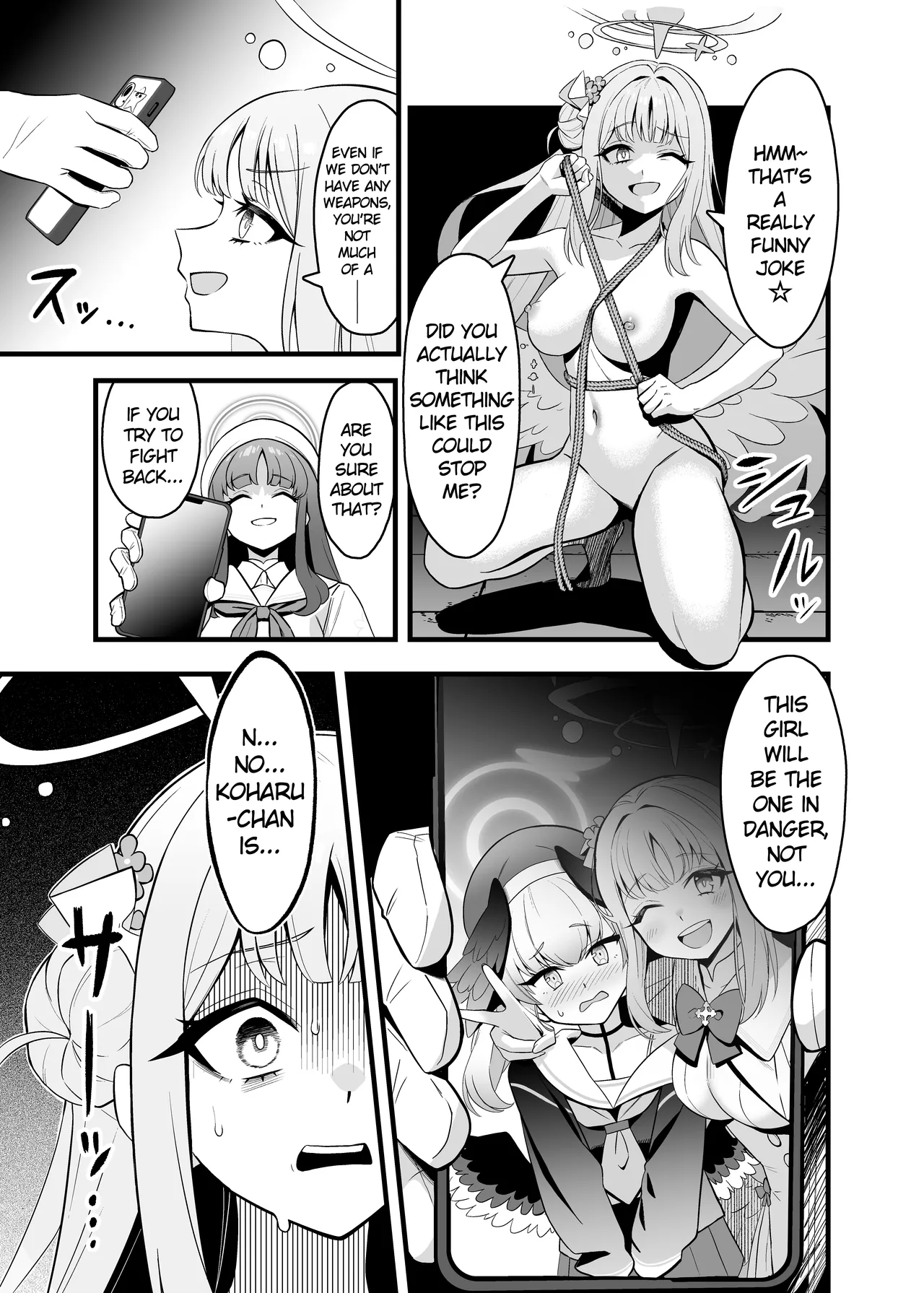 [Strong Shuzou (Strong Reitarou)] Tea Party Kanraku | Fall of the Tea Party (Blue Archive) [English] [Digital] 4eme image