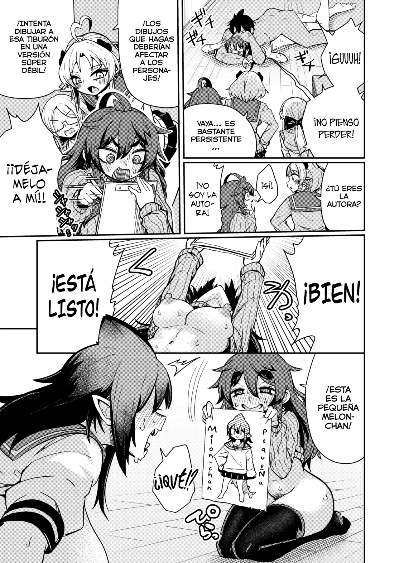 [Suzunomoku] Yuumagu ~Mikakunin Seibutsu Shoujo-tachi~ - Unidentified Mysterious Animal Girl Ch. 2 | Placer de otra dimensión. Cap-02 (Comic Kaien VOL. 30) [Spanish] [Lolbooru Scan] [Digital] 21eme image