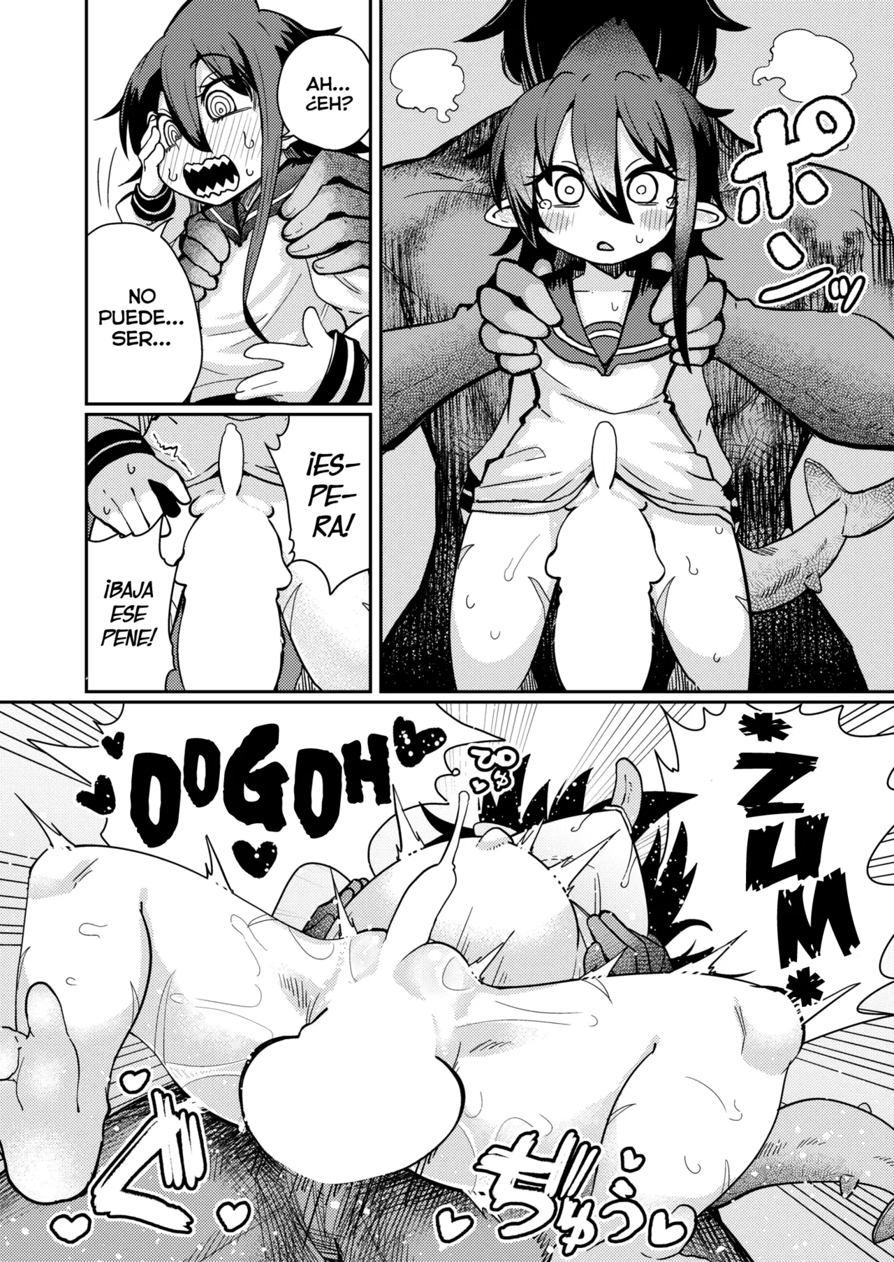 [Suzunomoku] Yuumagu ~Mikakunin Seibutsu Shoujo-tachi~ - Unidentified Mysterious Animal Girl Ch. 2 | Placer de otra dimensión. Cap-02 (Comic Kaien VOL. 30) [Spanish] [Lolbooru Scan] [Digital] 22eme image