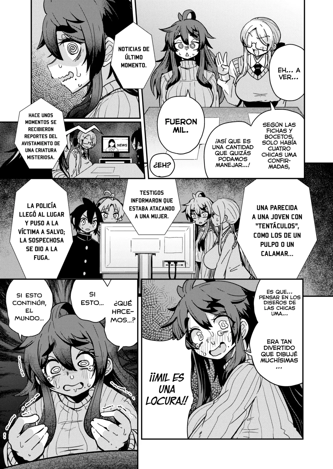 [Suzunomoku] Yuumagu ~Mikakunin Seibutsu Shoujo-tachi~ - Unidentified Mysterious Animal Girl Ch. 2 | Placer de otra dimensión. Cap-02 (Comic Kaien VOL. 30) [Spanish] [Lolbooru Scan] [Digital] 29eme image