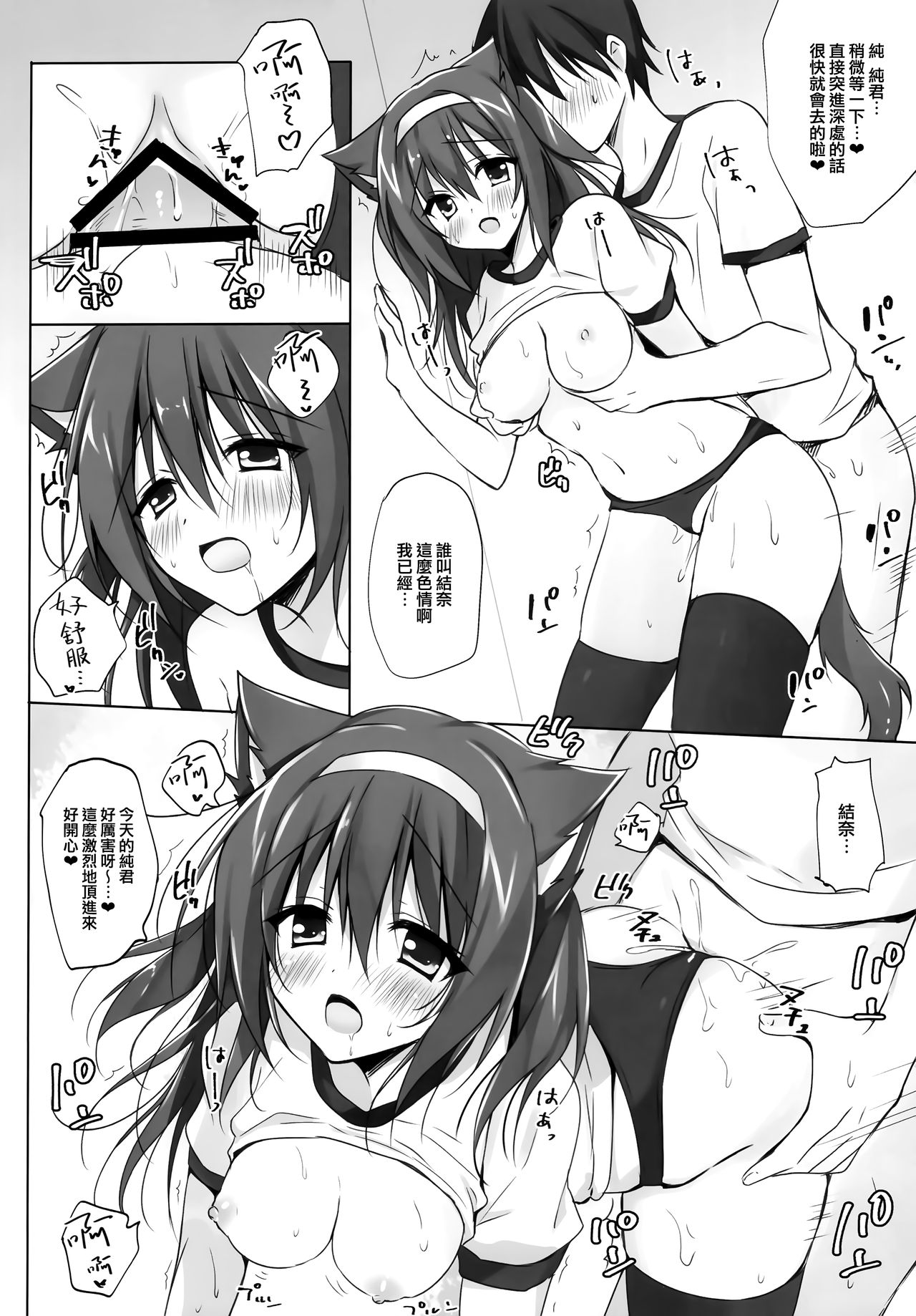 (C93) [LOOPTHELOOP! (Herurun)] Kimi ha Nyanko de Osananajimi [Chinese] [兔司姬漢化組] 图片编号 14