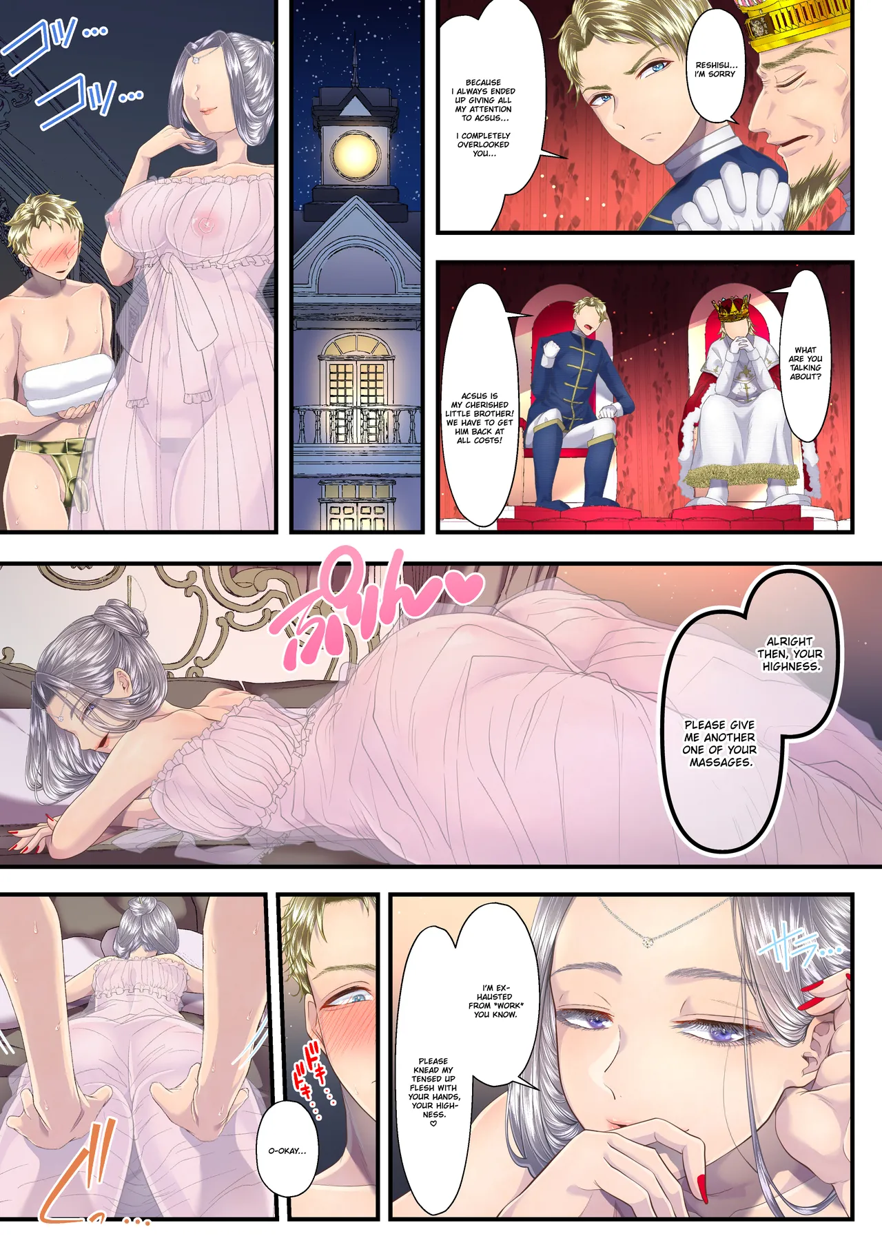 [Aoyama Denchi] I Became a Masochist and Sold Out My Country at the Hands of this High-class Prostitute ~Dividing My Territory Edition~ [English] {Quarantine Scans Rearranged} Bildnummer 4