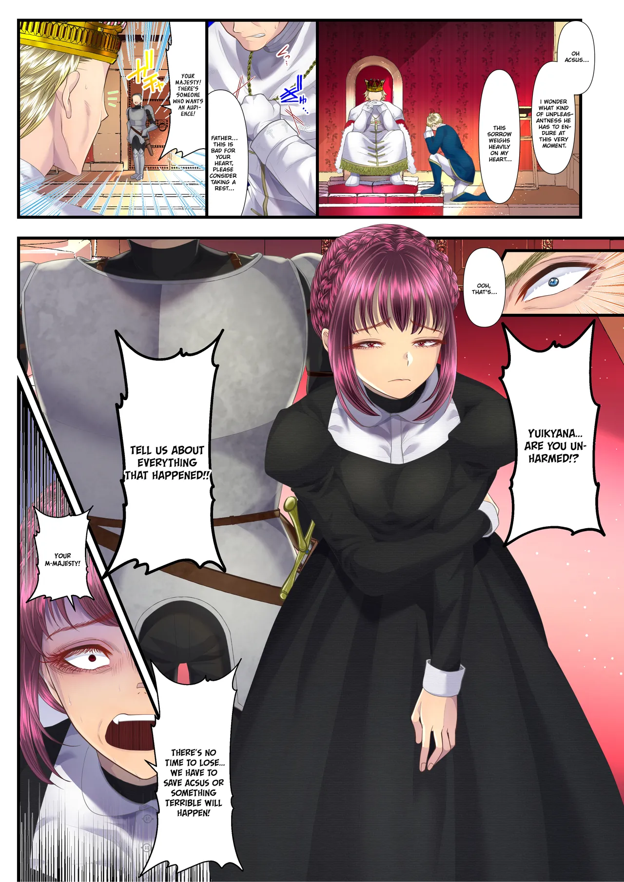 [Aoyama Denchi] I Became a Masochist and Sold Out My Country at the Hands of this High-class Prostitute ~Dividing My Territory Edition~ [English] {Quarantine Scans Rearranged} Bildnummer 23