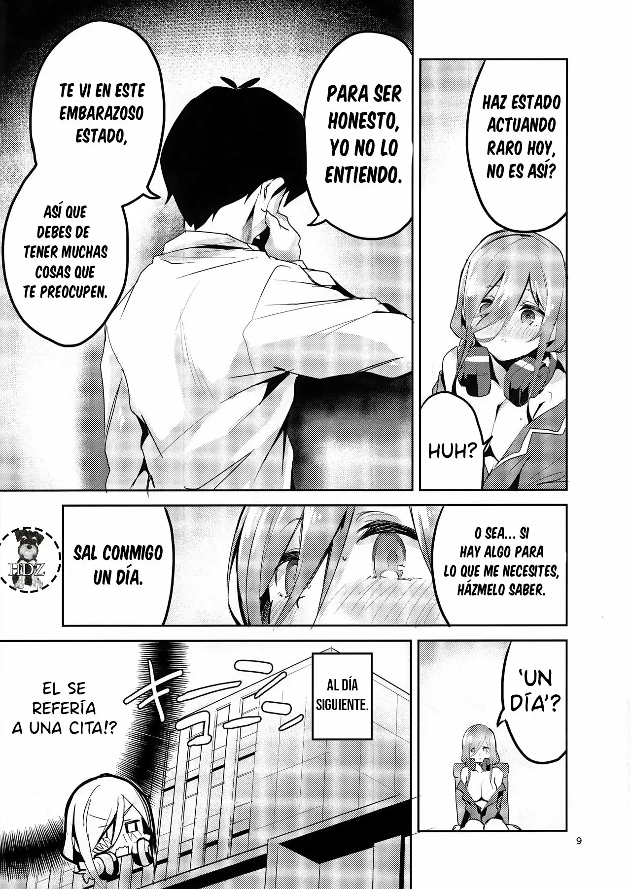 (C96) [Circle-FIORE (Ekakibit)] Miku no Baai｜La Situación de Miku (Gotoubun no Hanayome) [Spanish] [Doragon no Tensei] 이미지 번호 7