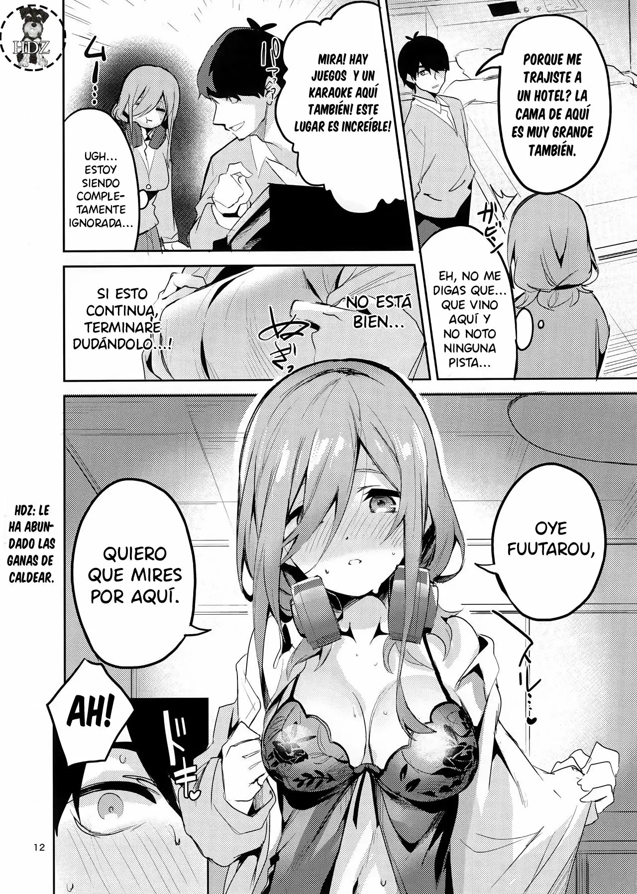(C96) [Circle-FIORE (Ekakibit)] Miku no Baai｜La Situación de Miku (Gotoubun no Hanayome) [Spanish] [Doragon no Tensei] 이미지 번호 10