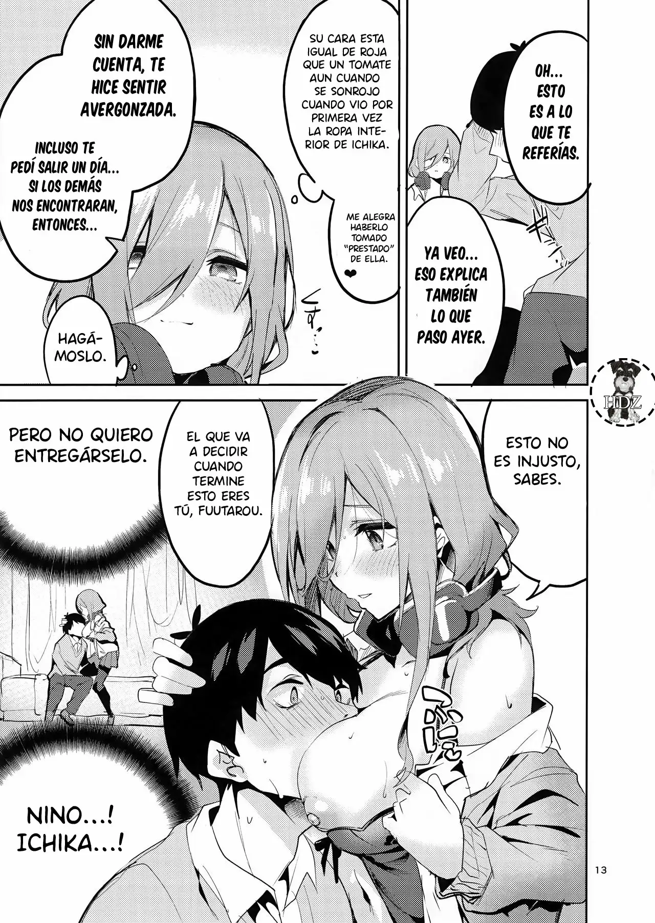 (C96) [Circle-FIORE (Ekakibit)] Miku no Baai｜La Situación de Miku (Gotoubun no Hanayome) [Spanish] [Doragon no Tensei] 이미지 번호 11