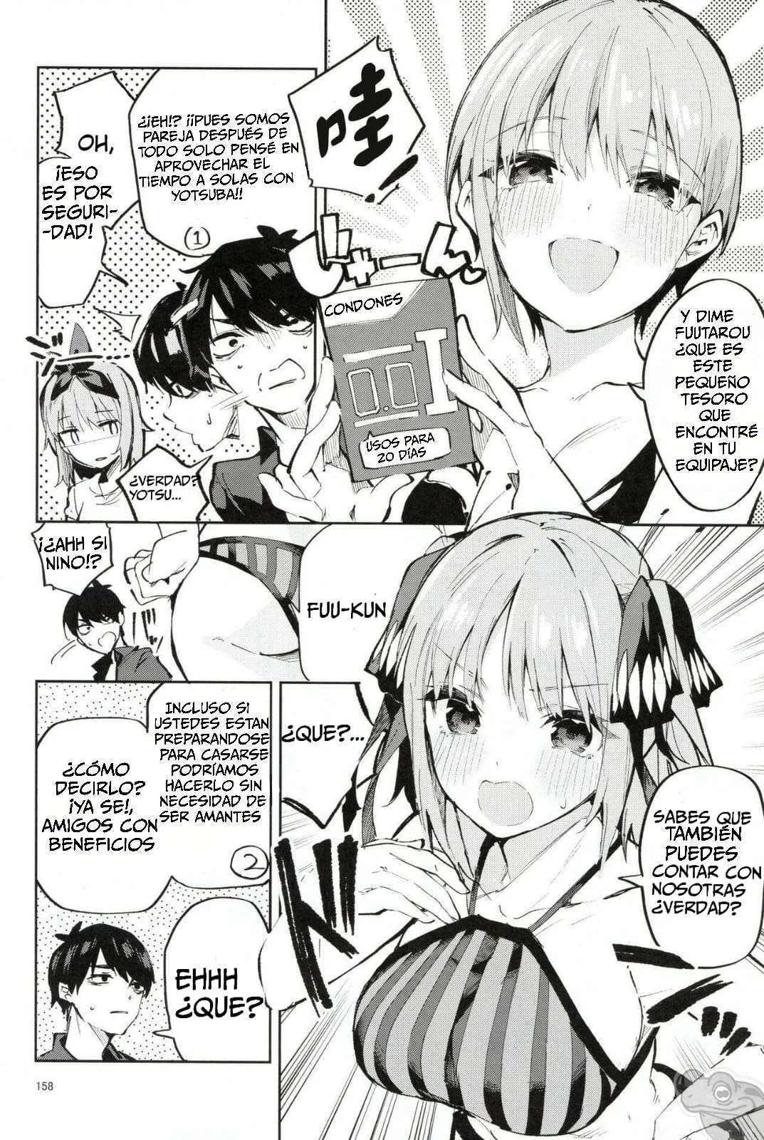 (C100) [Circle-FIORE (Ekakibit)] 5／5 no Baai +1｜5 de 5 Situaciones y 1 más (Gotoubun no Hanayome) [Spanish] [The pond] imagen número 6