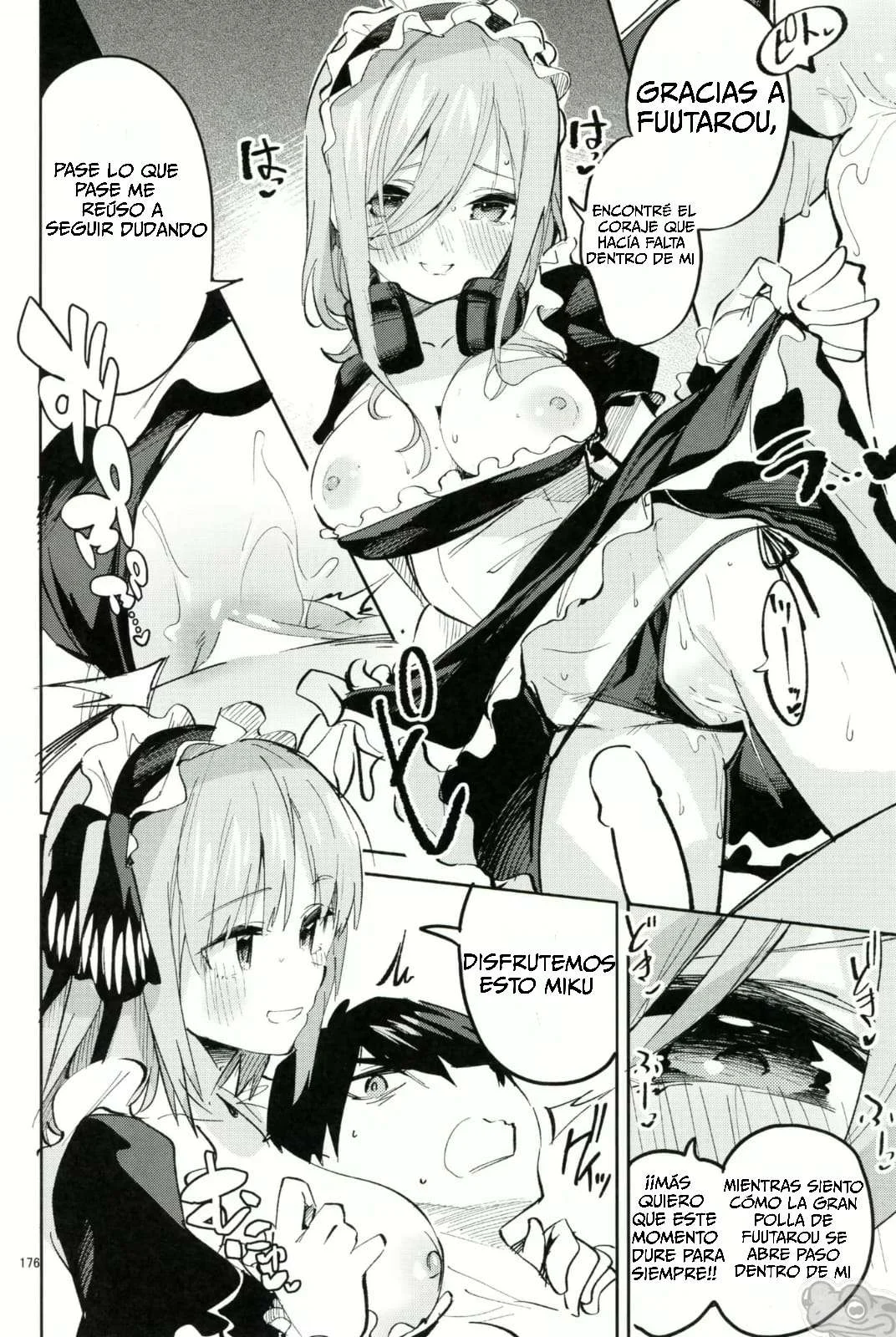 (C100) [Circle-FIORE (Ekakibit)] 5／5 no Baai +1｜5 de 5 Situaciones y 1 más (Gotoubun no Hanayome) [Spanish] [The pond] imagen número 24