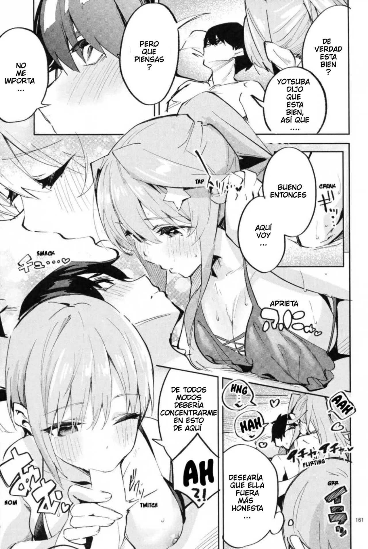 (C100) [Circle-FIORE (Ekakibit)] 5／5 no Baai +1｜5 de 5 Situaciones y 1 más (Gotoubun no Hanayome) [Spanish] [Darkss 153] изображение № 9