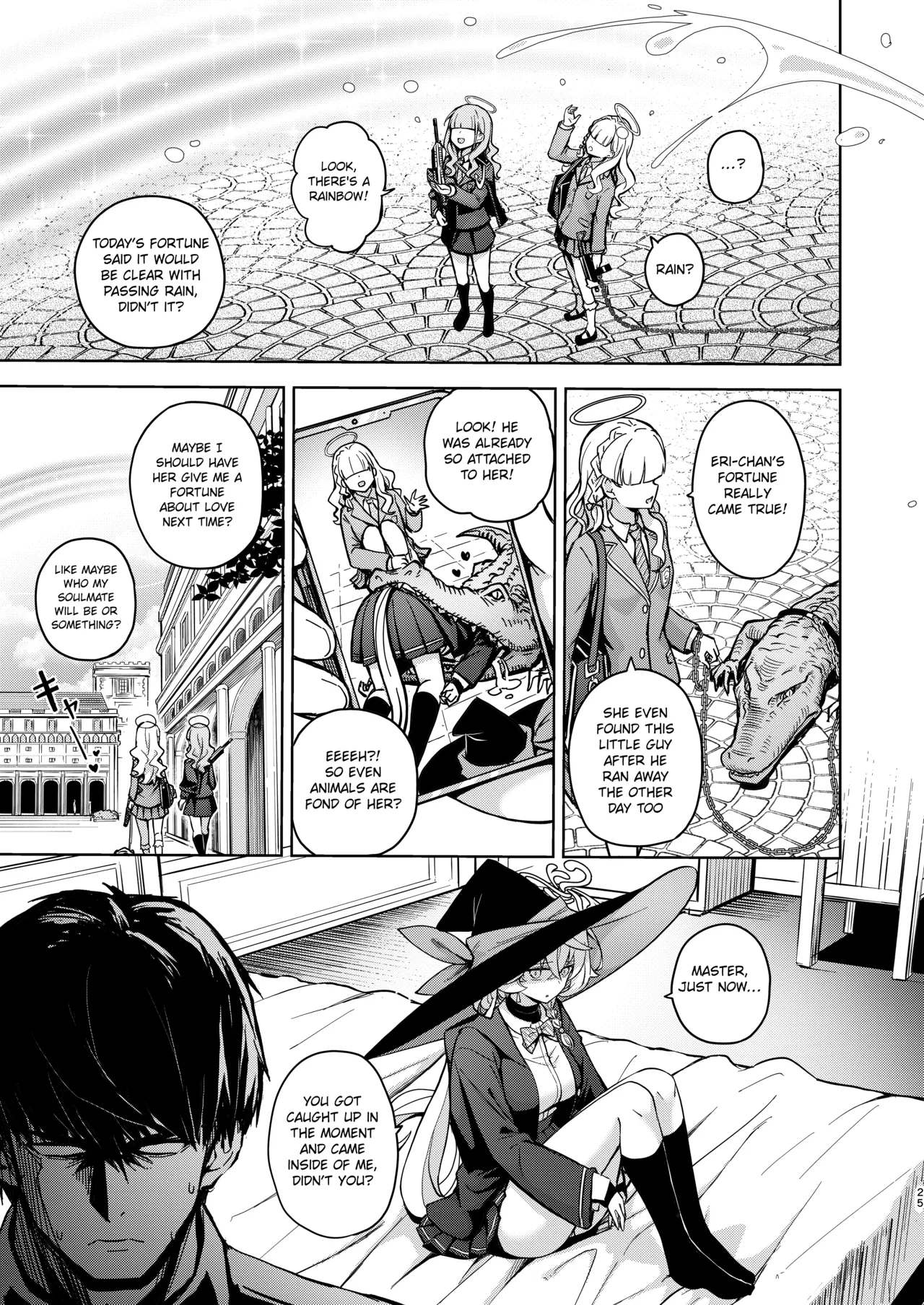 [MMU2000 (Mishima Hiroji)] Arcana no Michibiki nan desu, Unmei nan desu. | A story about having sex with Eri under the guidance of Arcana (Blue Archive) [English] [Nemugaki Translations] [Digital] imagen número 25