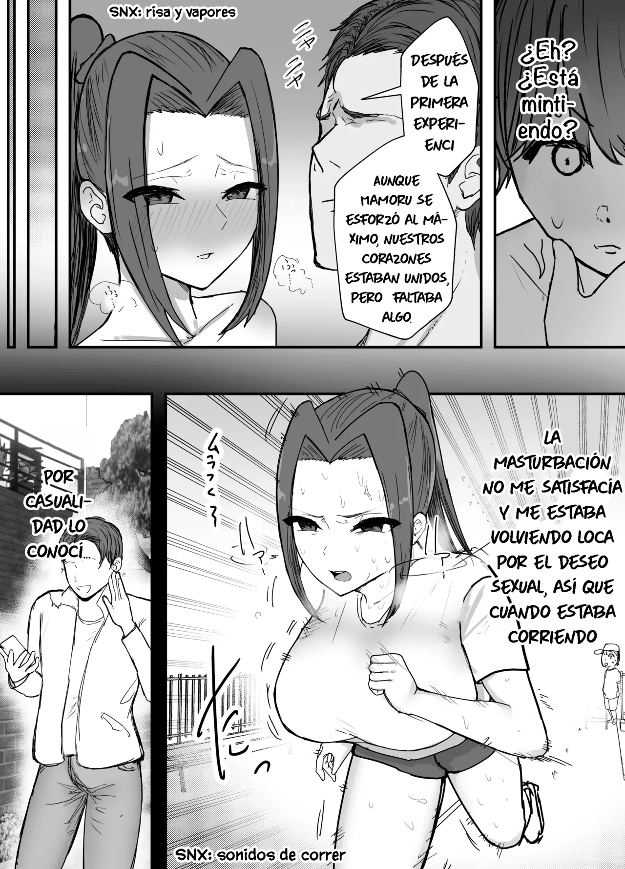 [Baketsu Purin] Kendou-bu Shushou no Watashi ga Netorase de Ochiru Wake ga Nai!!｜¡¡Imposible, Yo, La Capitana del Club de Kendo Nunca Caería en las Manos de un Netorareador!! [Spanish] [La Legión Fantasma] imagen número 45