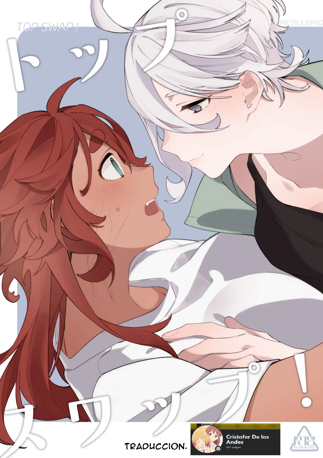 [Harusame Odoroki Shiten (Ushirogami)] Top Swap! (Mobile Suit Gundam: The Witch from Mercury) [Spanish] [Digital](CristoferDeLosAndes) Bildnummer 1