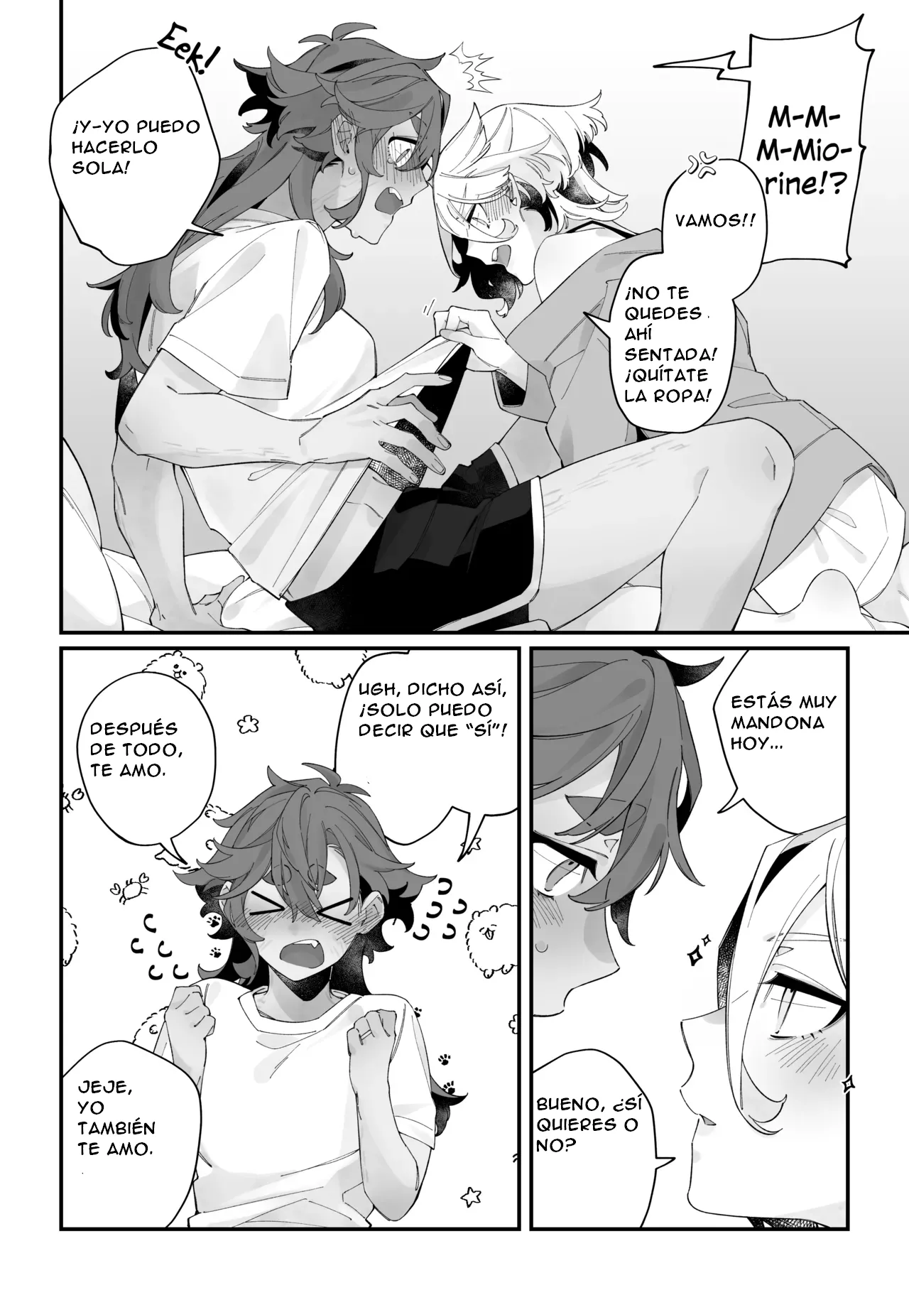 [Harusame Odoroki Shiten (Ushirogami)] Top Swap! (Mobile Suit Gundam: The Witch from Mercury) [Spanish] [Digital](CristoferDeLosAndes) Bildnummer 5