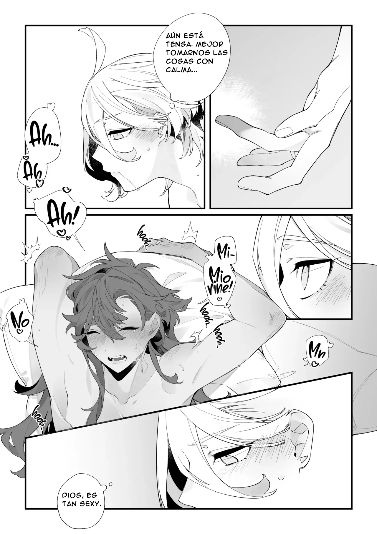 [Harusame Odoroki Shiten (Ushirogami)] Top Swap! (Mobile Suit Gundam: The Witch from Mercury) [Spanish] [Digital](CristoferDeLosAndes) Bildnummer 10