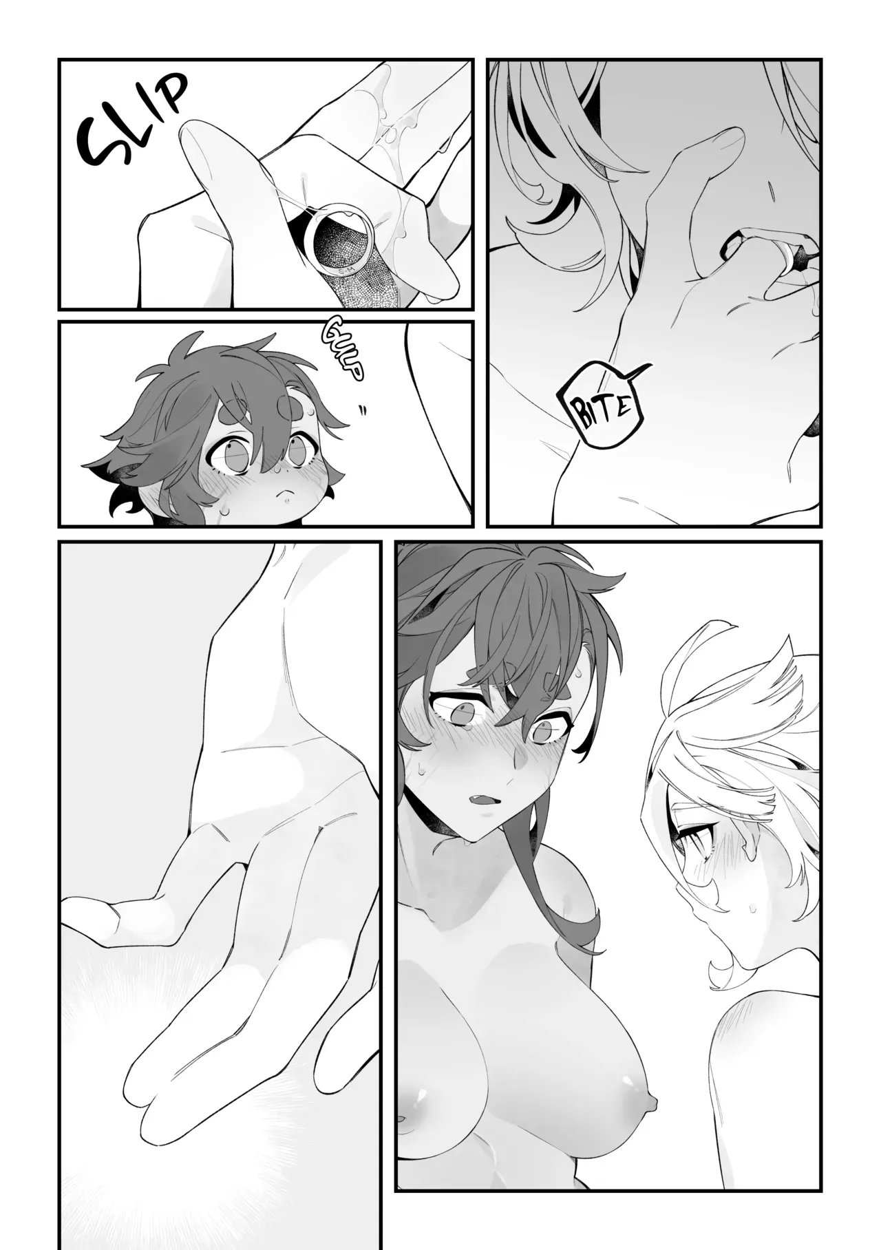 [Harusame Odoroki Shiten (Ushirogami)] Top Swap! (Mobile Suit Gundam: The Witch from Mercury) [Spanish] [Digital](CristoferDeLosAndes) Bildnummer 13