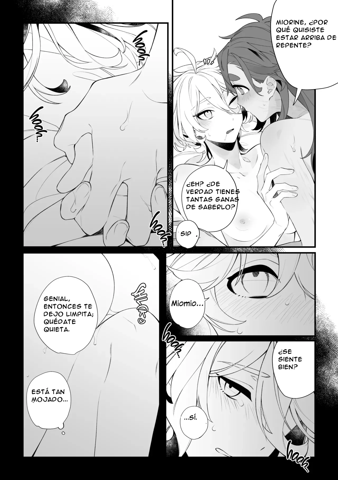 [Harusame Odoroki Shiten (Ushirogami)] Top Swap! (Mobile Suit Gundam: The Witch from Mercury) [Spanish] [Digital](CristoferDeLosAndes) Bildnummer 17