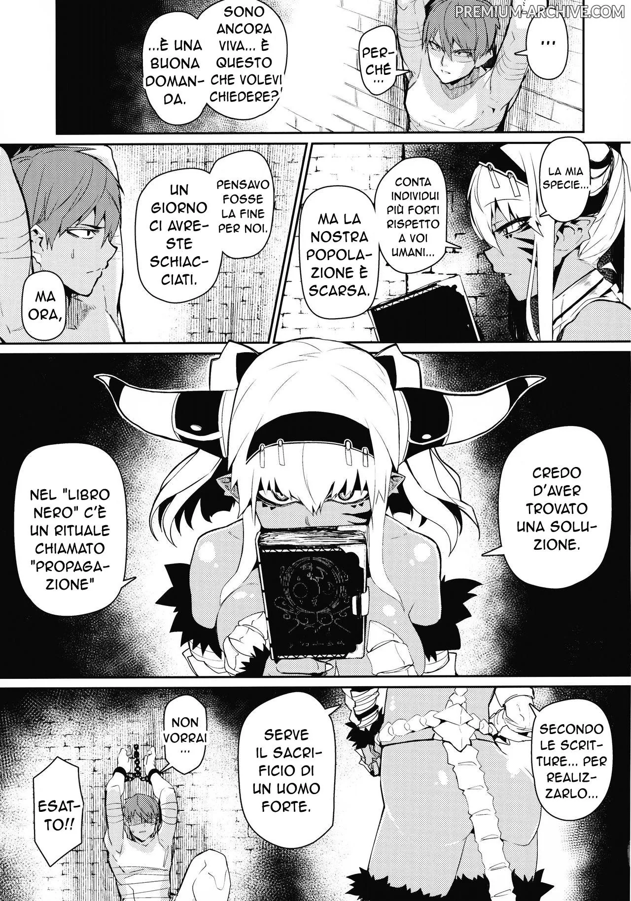 (C94) [Danball Man (Nikuman Umeew)] Enemy Girl | Un Diavolo di Ragazza [Italian] image number 4