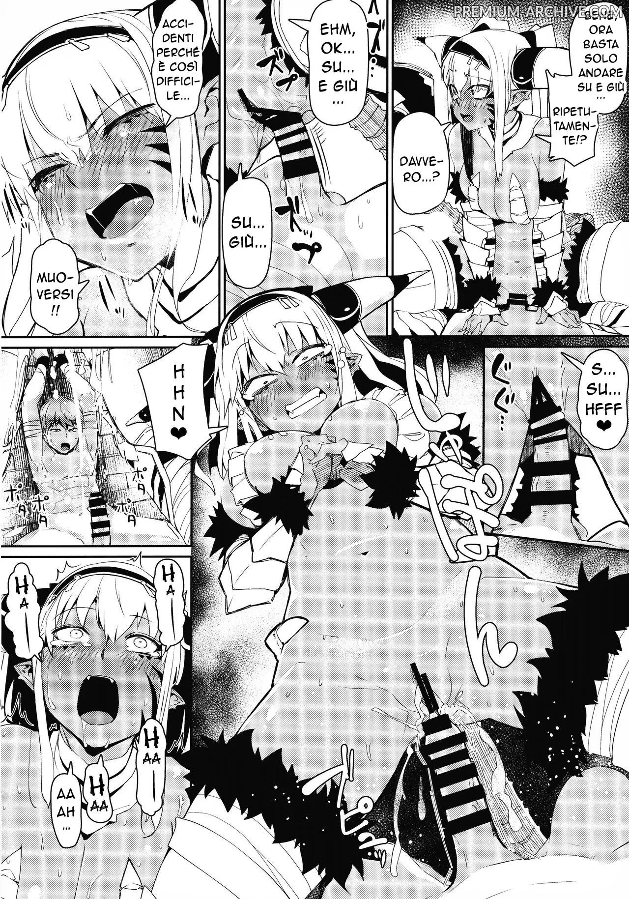 (C94) [Danball Man (Nikuman Umeew)] Enemy Girl | Un Diavolo di Ragazza [Italian] image number 9