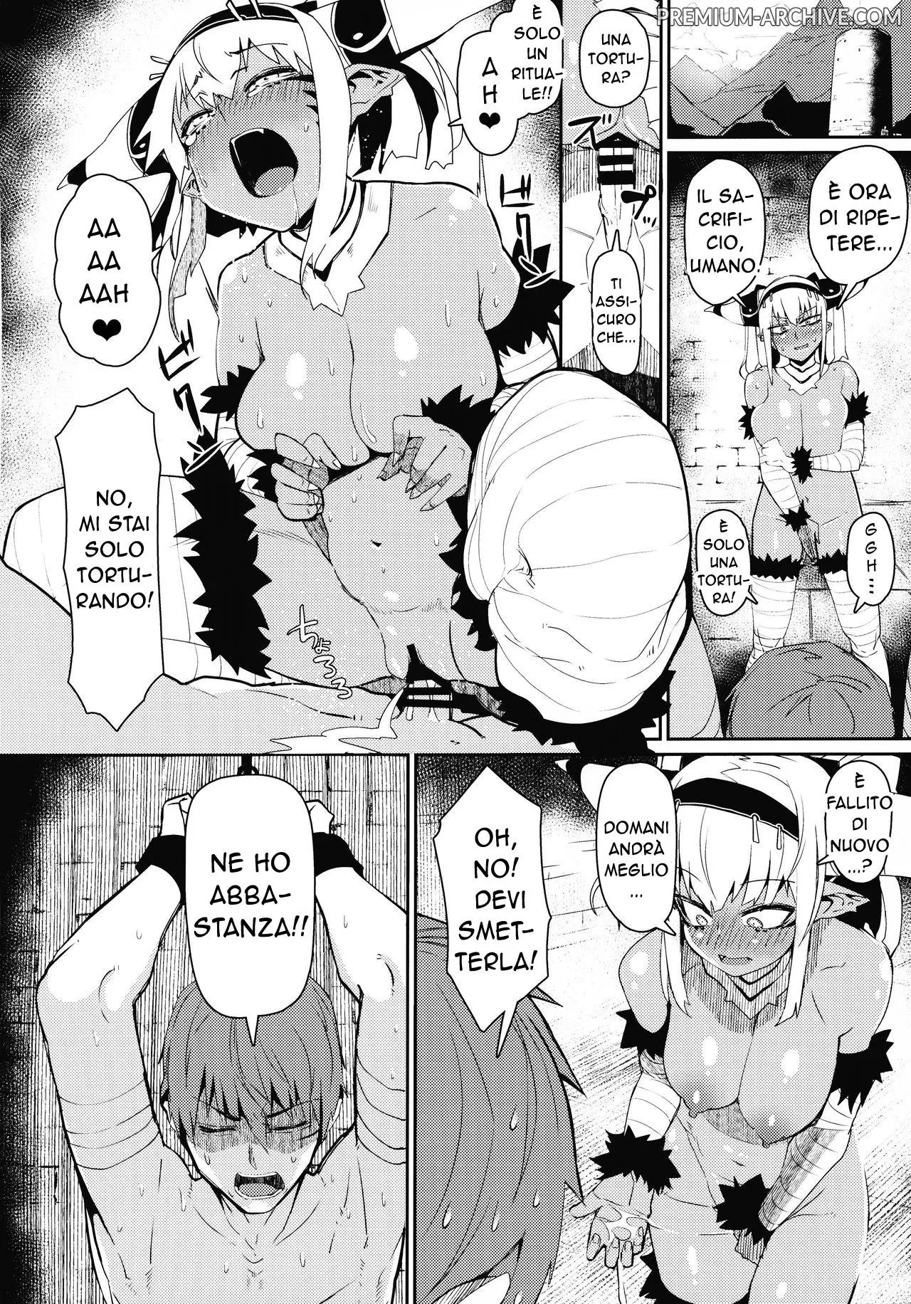 (C94) [Danball Man (Nikuman Umeew)] Enemy Girl | Un Diavolo di Ragazza [Italian] image number 11