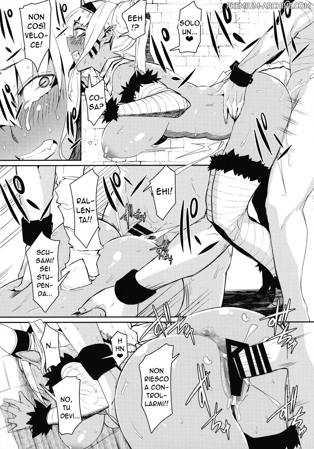 (C94) [Danball Man (Nikuman Umeew)] Enemy Girl | Un Diavolo di Ragazza [Italian] image number 17