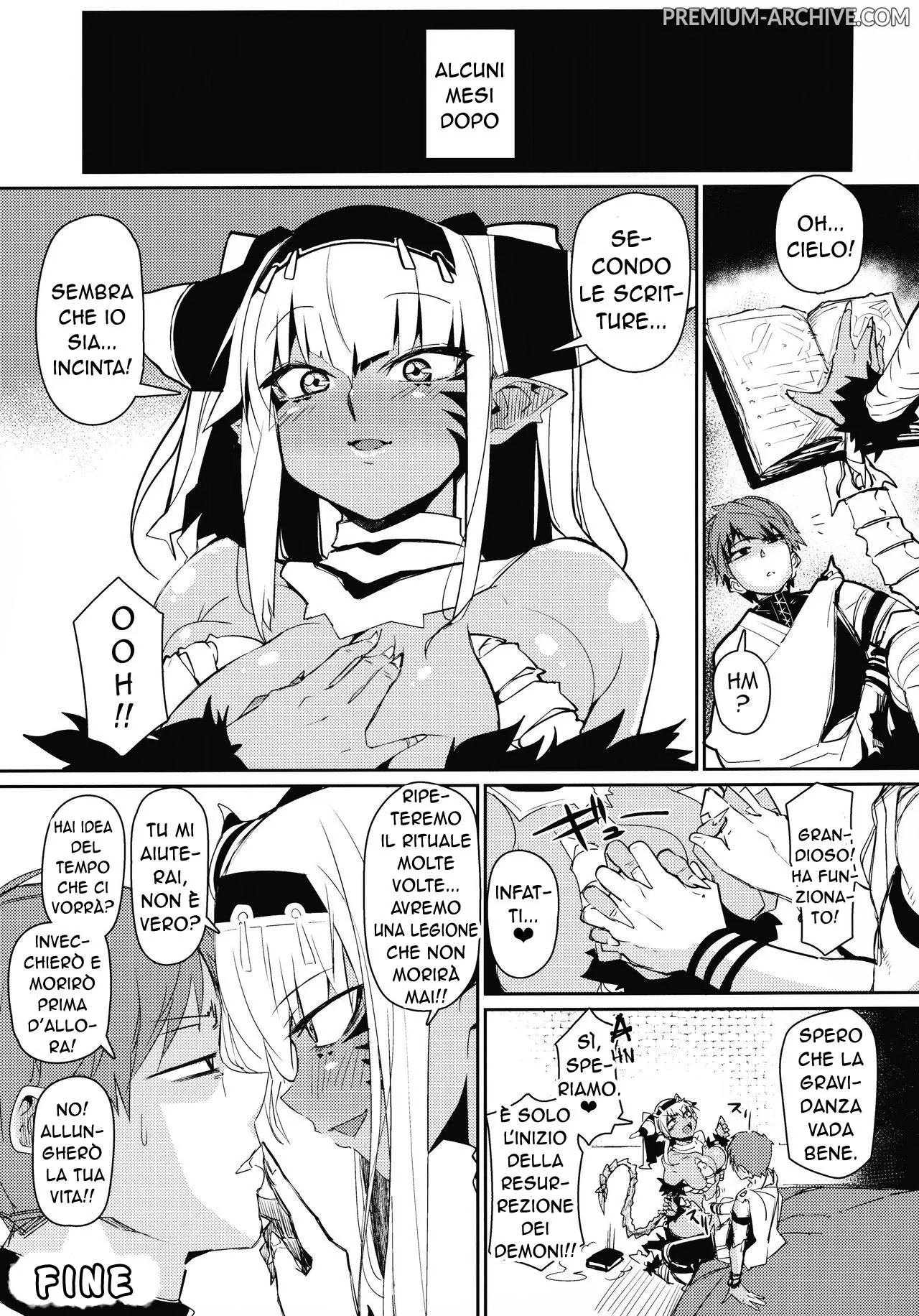 (C94) [Danball Man (Nikuman Umeew)] Enemy Girl | Un Diavolo di Ragazza [Italian] image number 24