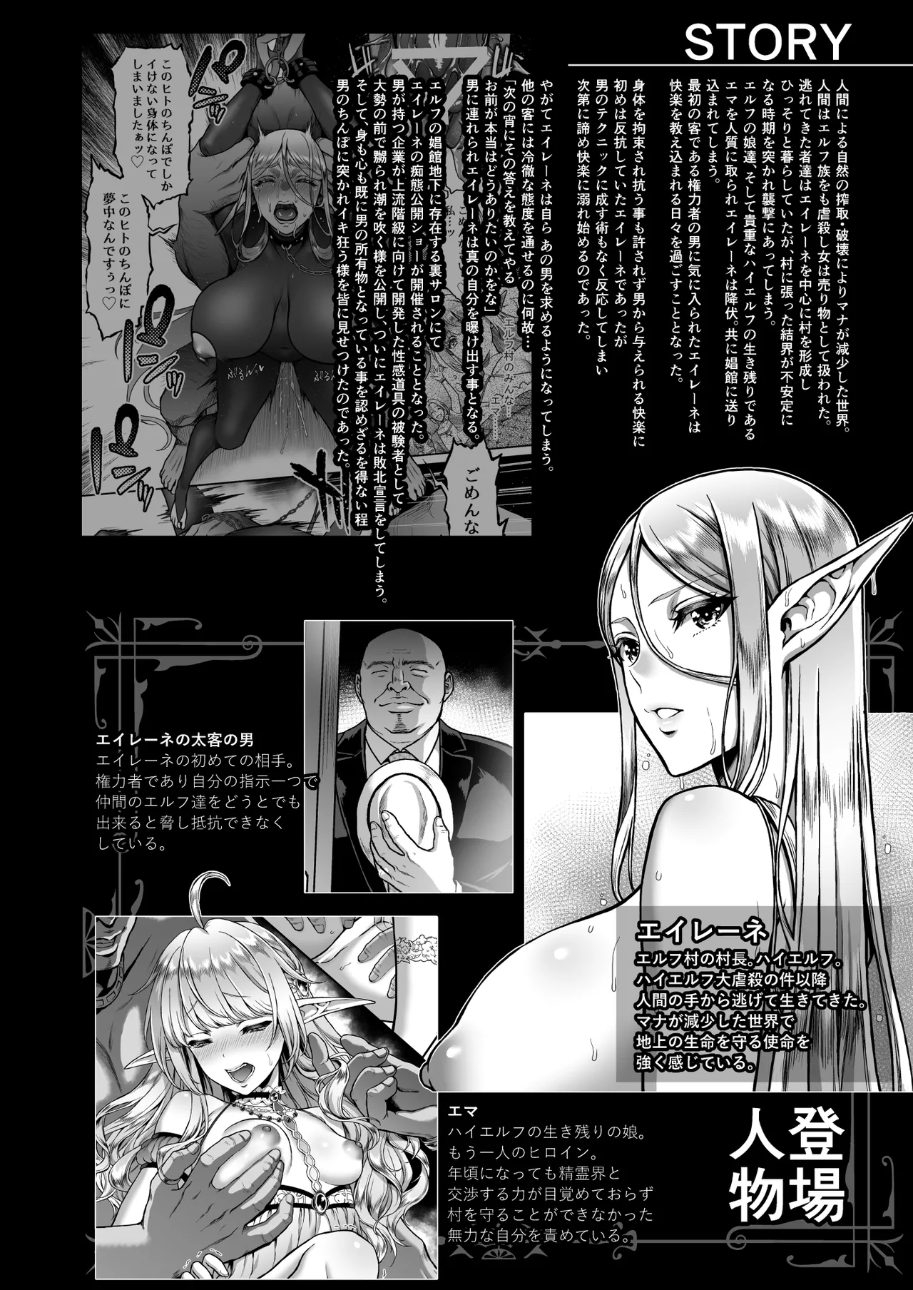 [H.B.A (Usagi Nagomu)] Tasogare no Shou Elf 9 -Shoufu ni sareta Kedakaki High Elf 5 [Digital] 图片编号 4