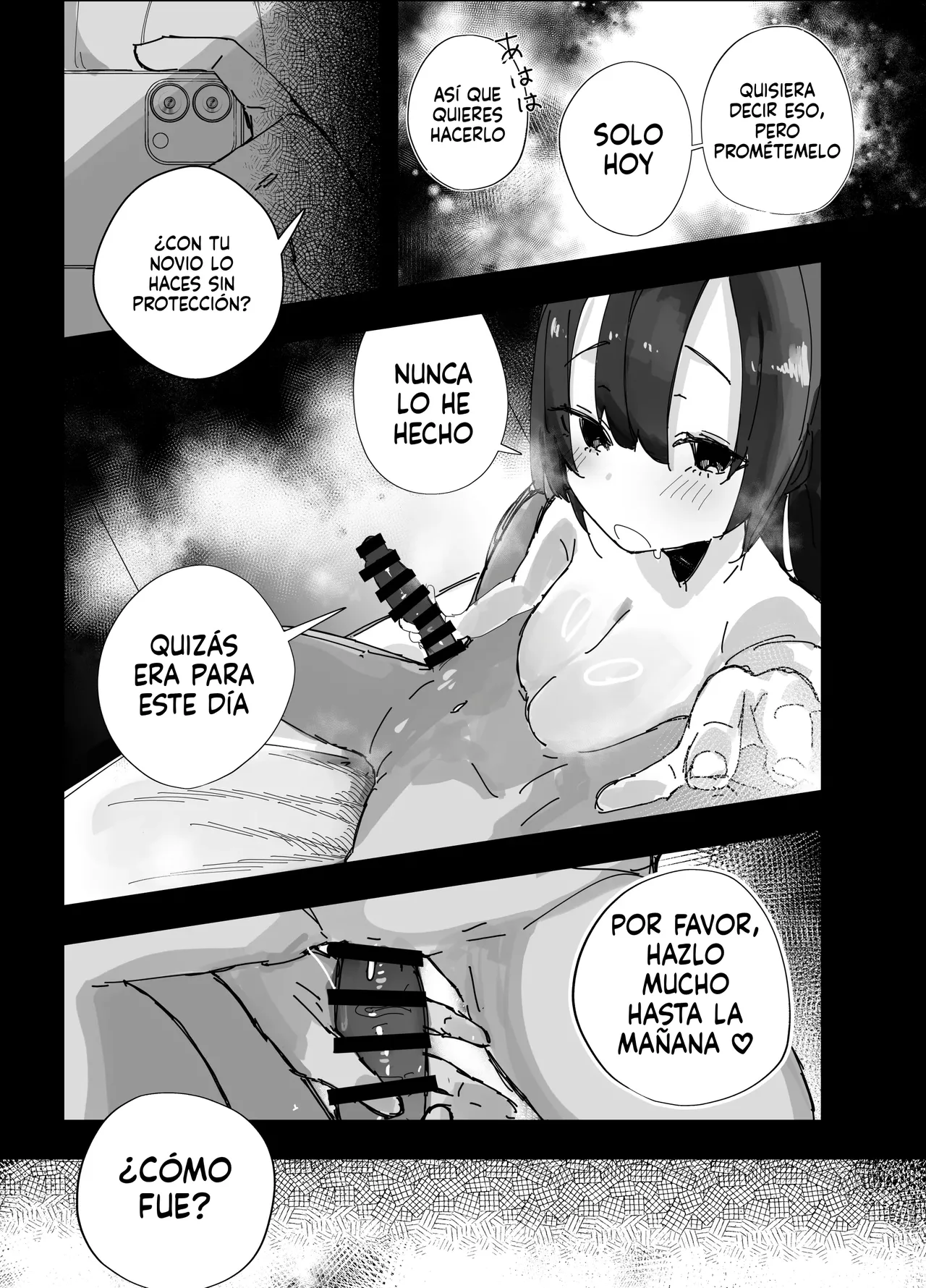 [Banana Mart (Aya)] [Español] Netoraseta Watashi ga Netorareru Kakuritsu wa xxx%?! Keisan Toori, Kanpeki~ (Blue Archive) изображение № 26
